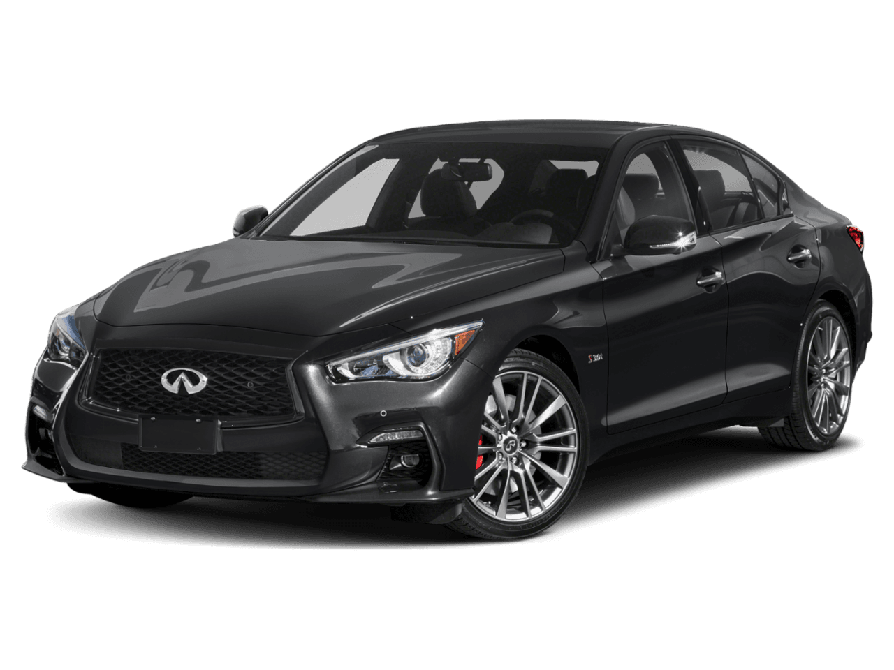 2023 INFINITI Q50 RED - Front 3/4, facing to the left