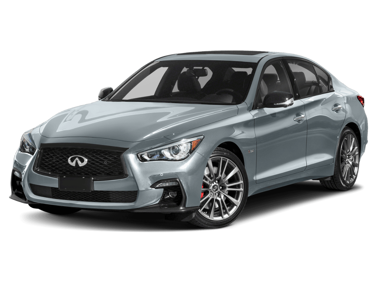 2023 INFINITI Q50 RED - Front 3/4, facing to the left