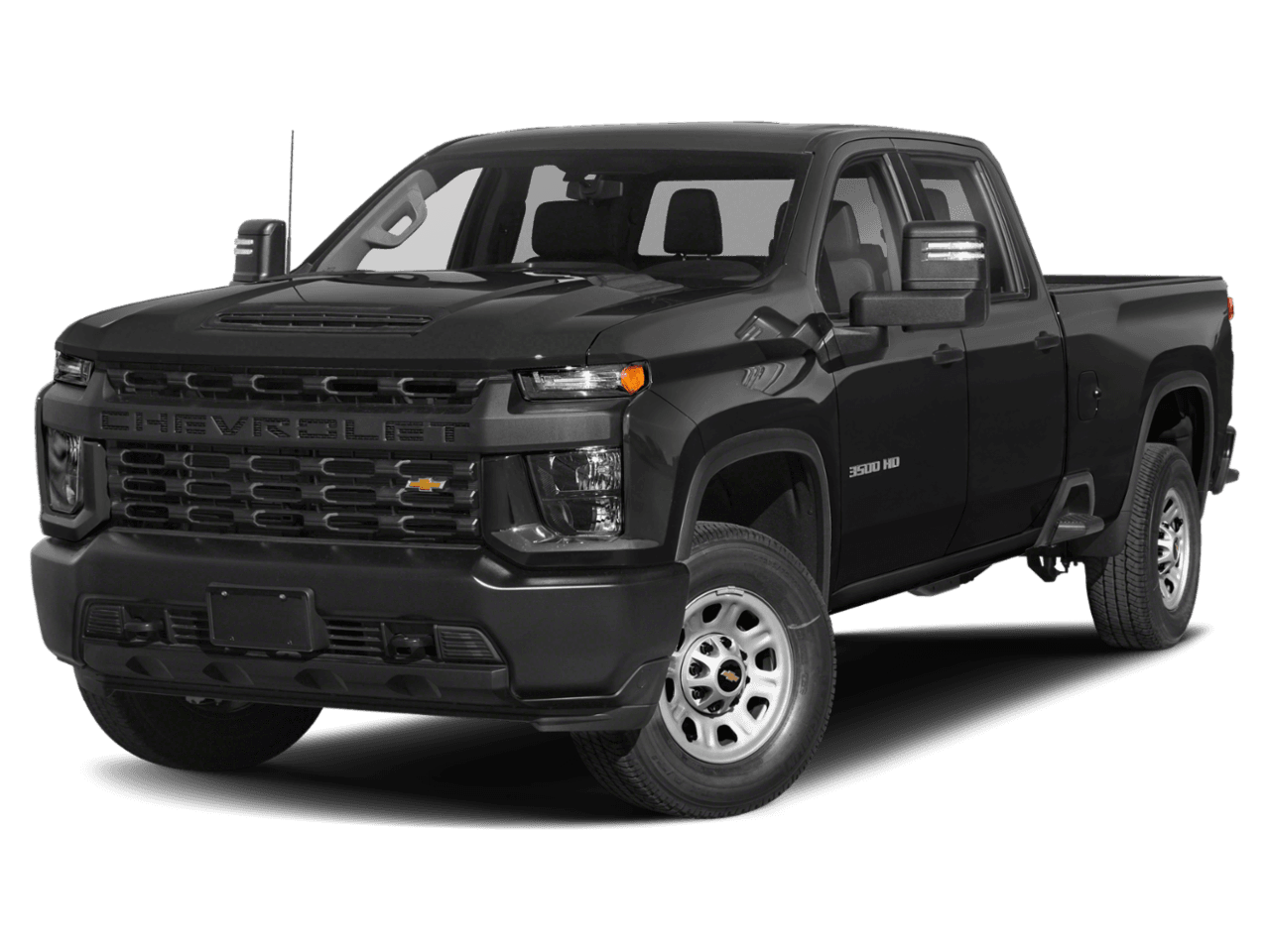 2023 Chevrolet Silverado 3500HD Work Truck - Front 3/4, facing to the left