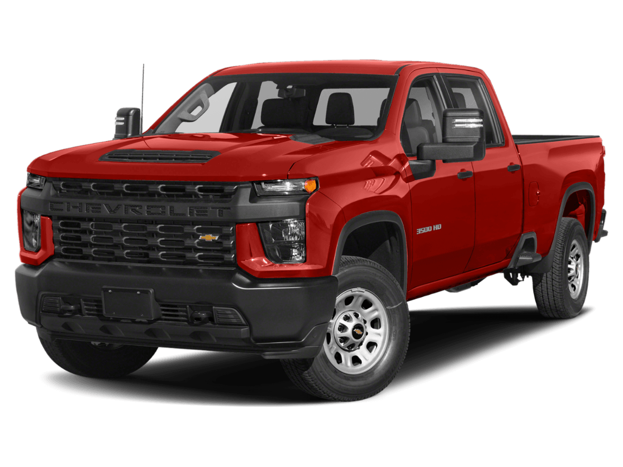 2023 Chevrolet Silverado 3500HD Work Truck - Front 3/4, facing to the left