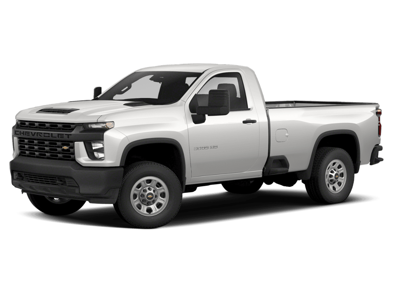 2023 Chevrolet Silverado 3500HD Work Truck - Front 3/4, facing to the left