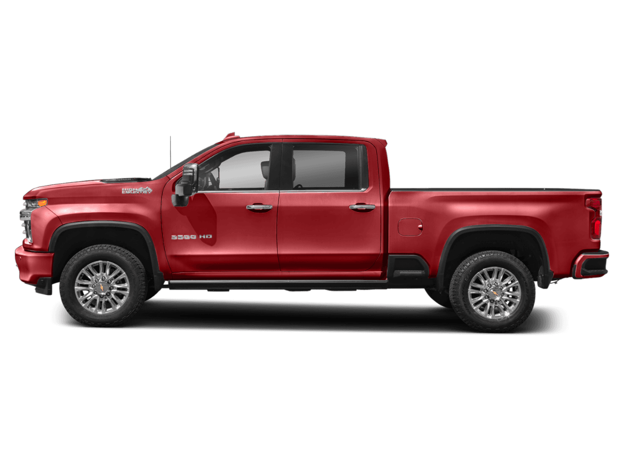 2023 Chevrolet Silverado 3500HD 4WD - Profile, facing to the left