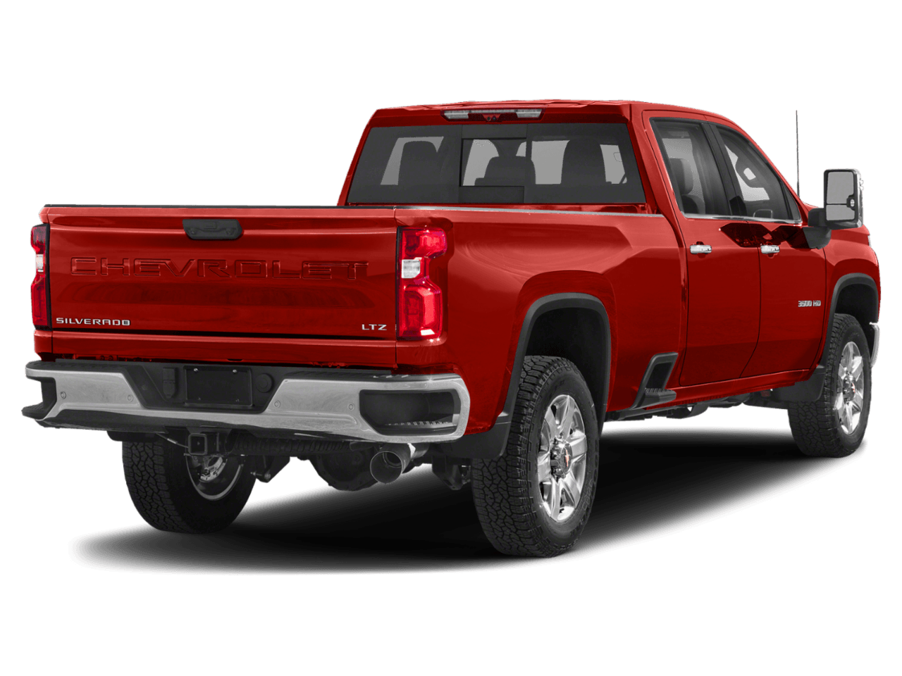 2023 Chevrolet Silverado 3500HD LT - Rear 3/4, facing to the right