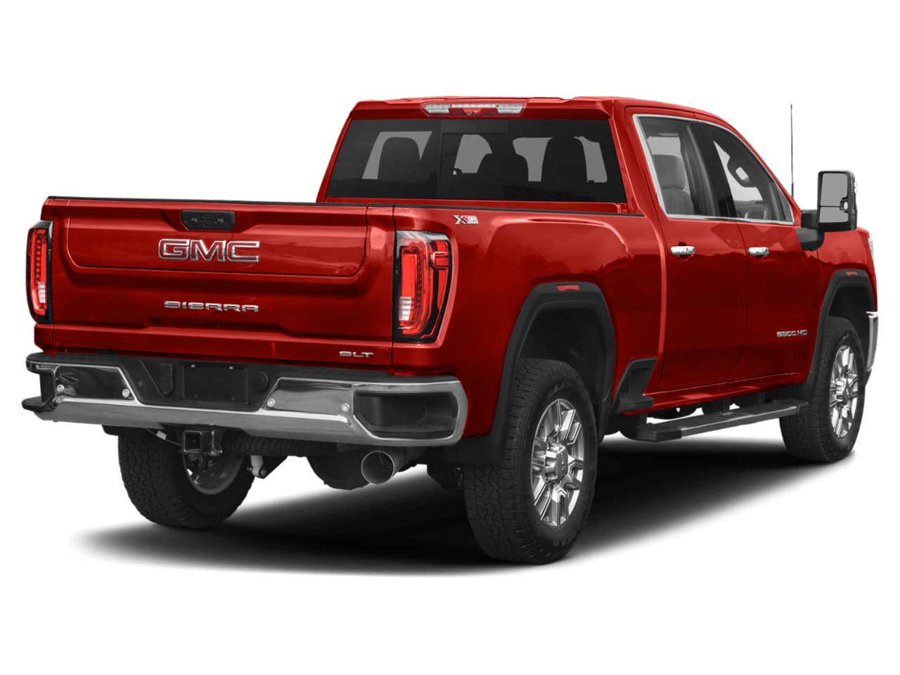 2023 GMC Sierra 3500HD Pro - Rear 3/4, facing to the right