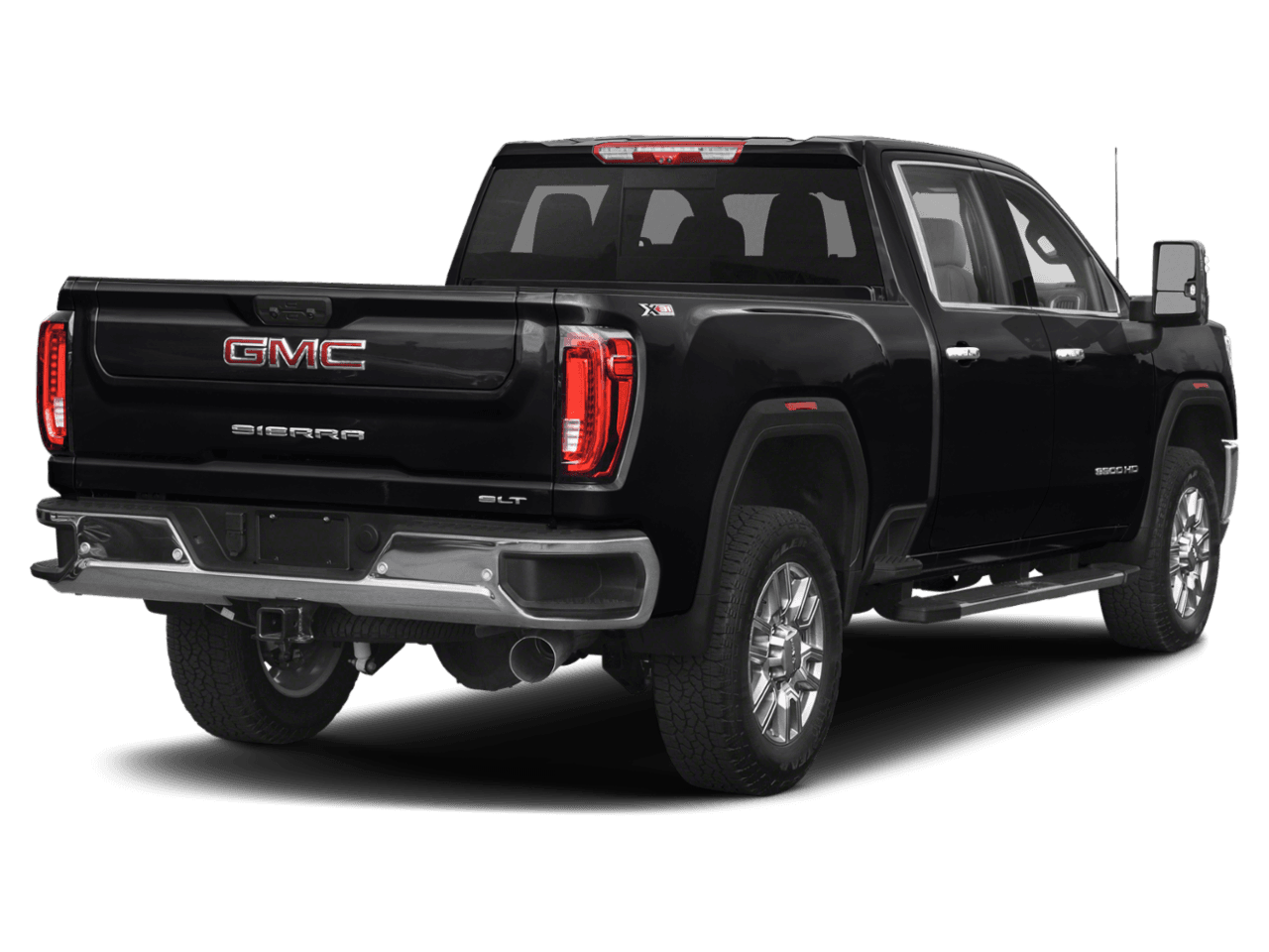 2023 GMC Sierra 3500HD SLE - Rear 3/4, facing to the right