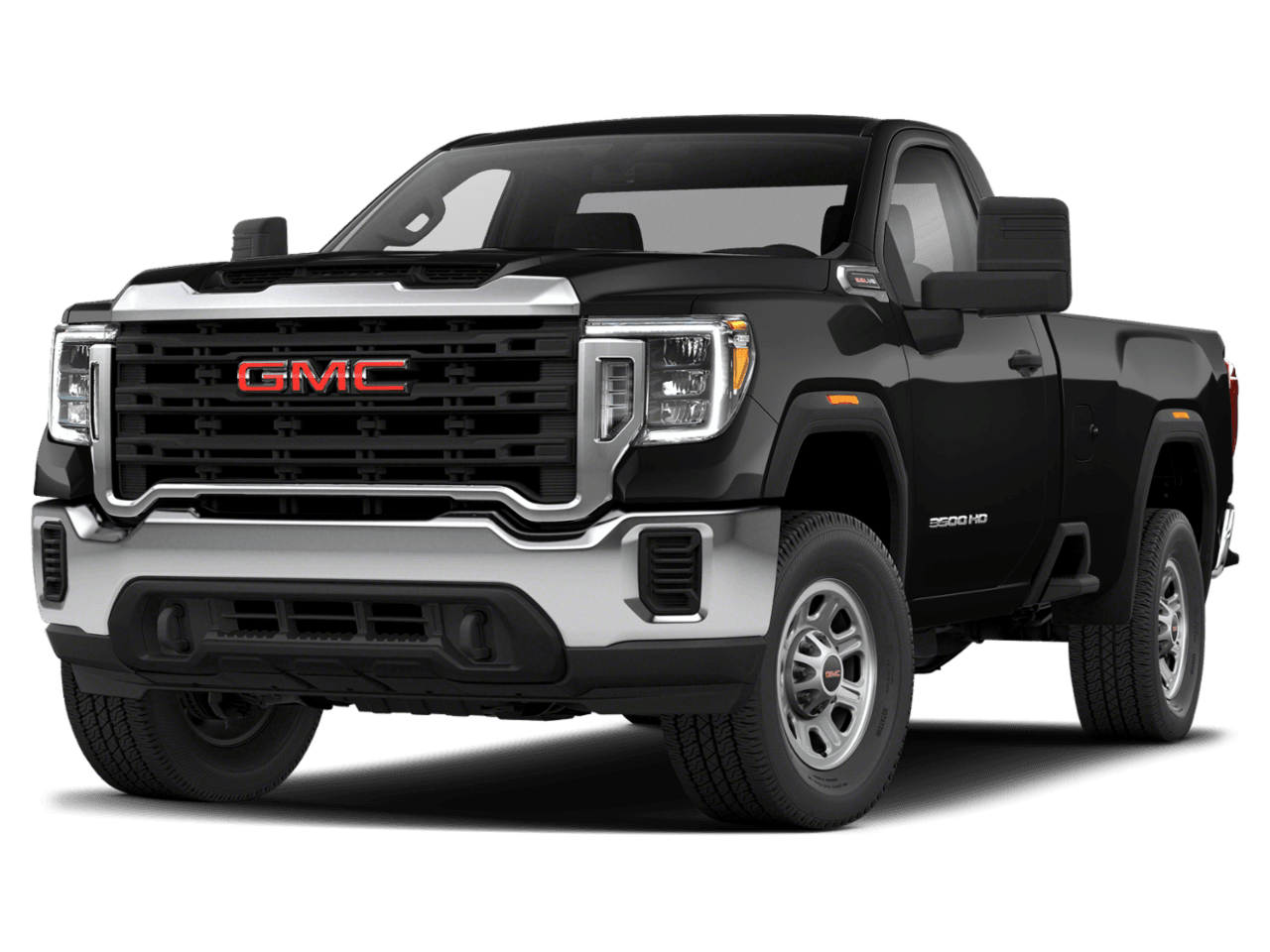 2023 GMC Sierra 3500HD Pro - Front 3/4, facing to the left