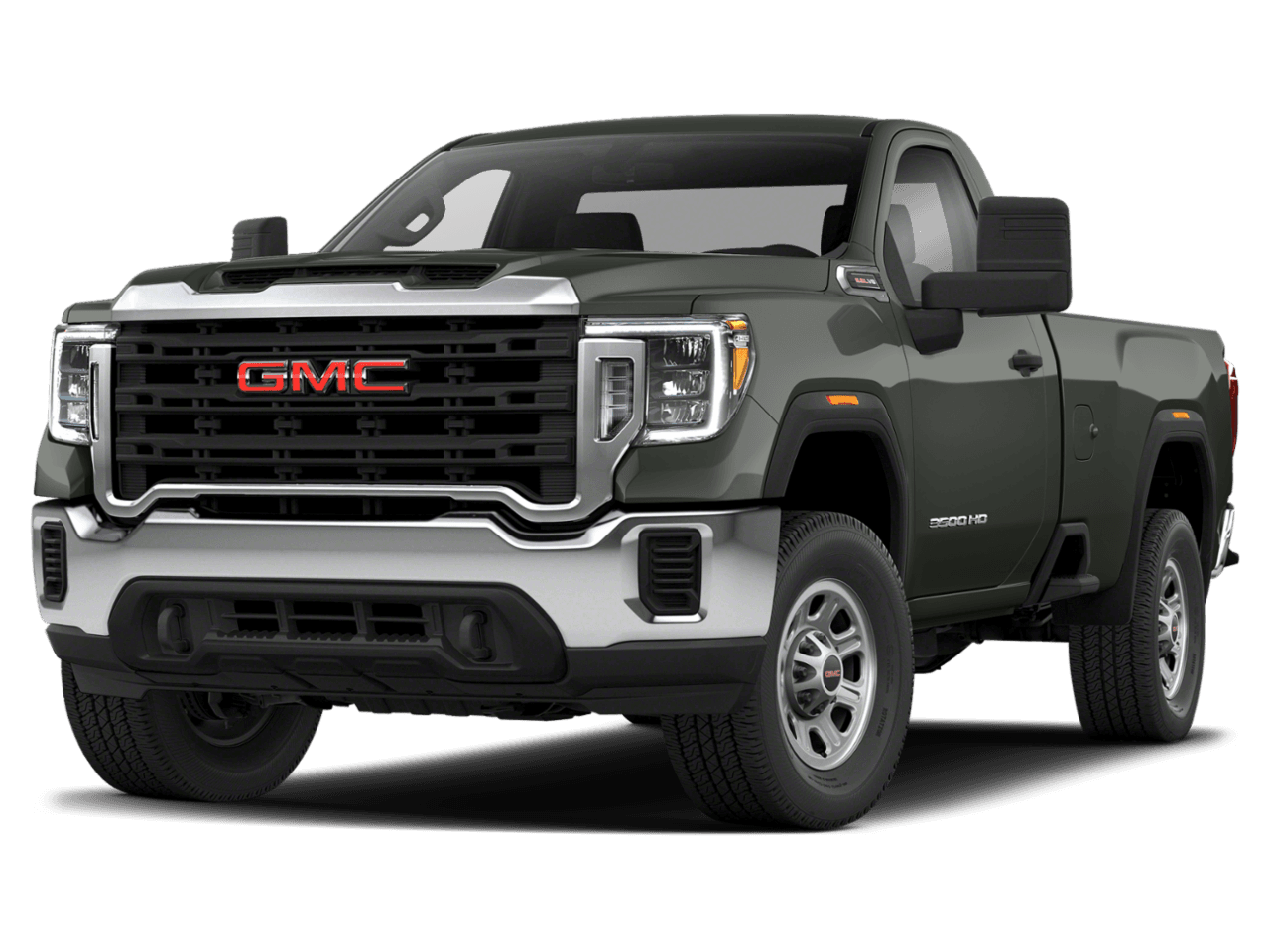 2023 GMC Sierra 3500HD Pro - Front 3/4, facing to the left