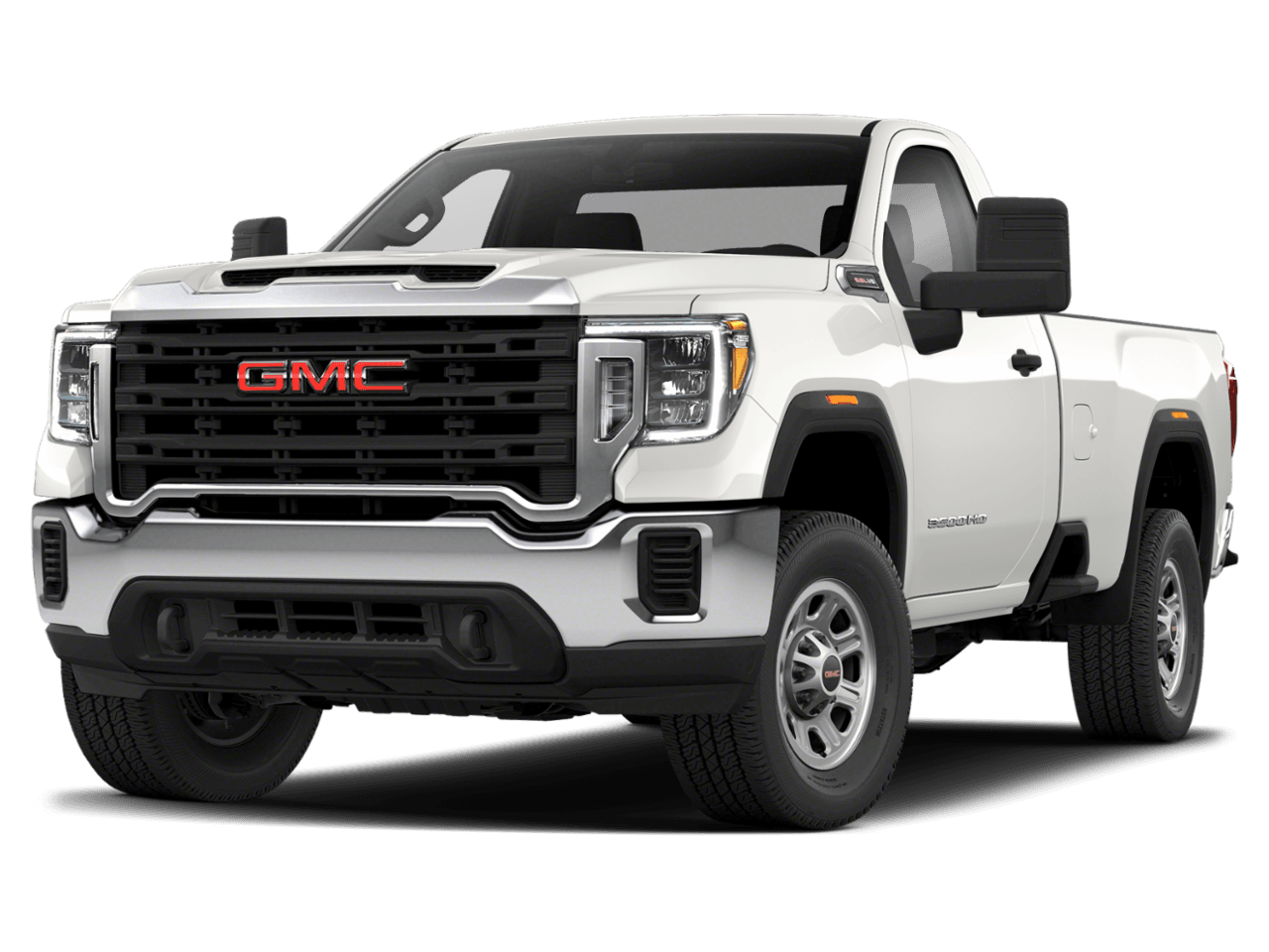 2023 GMC Sierra 3500HD Pro - Front 3/4, facing to the left