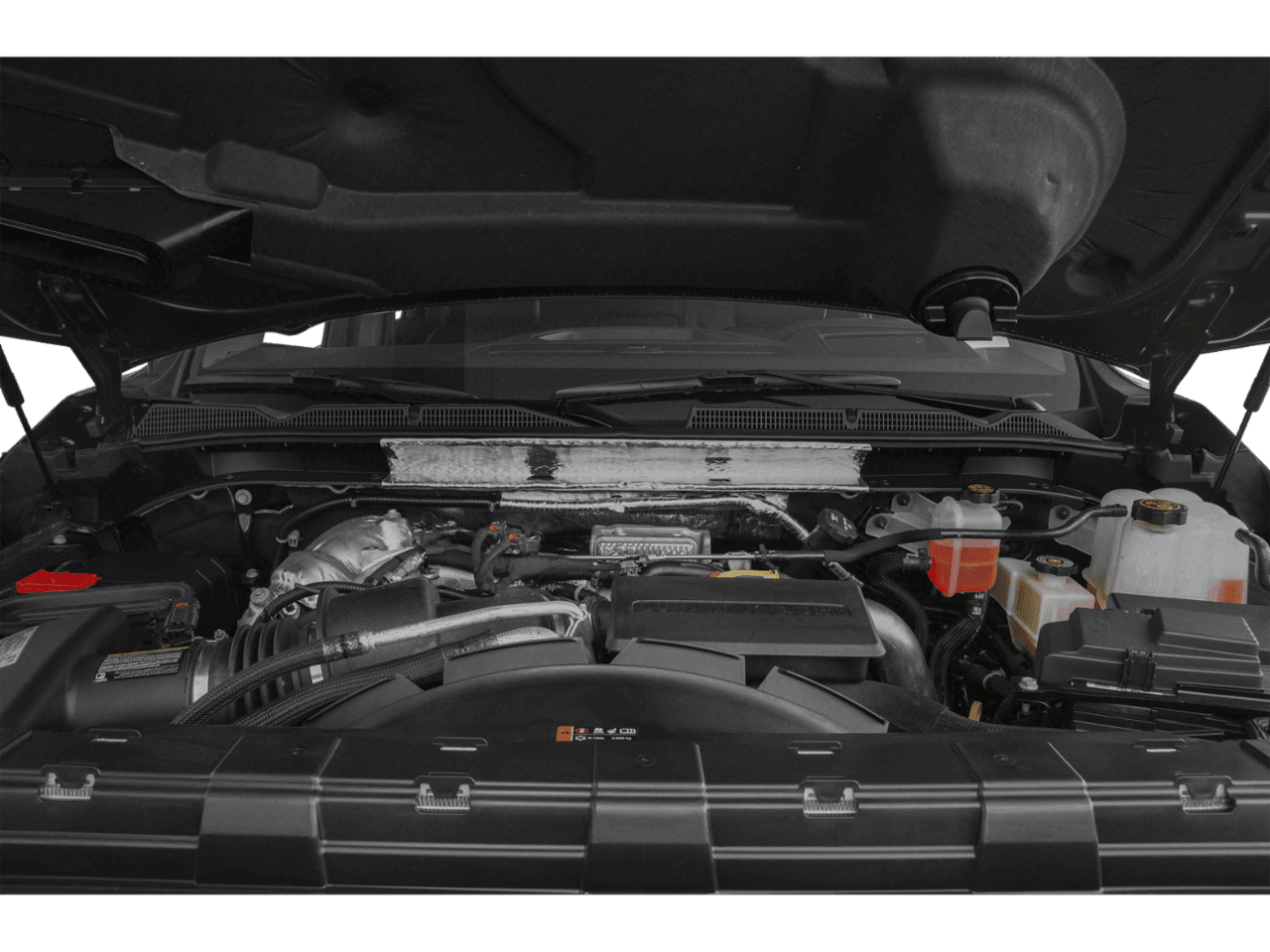 2023 GMC Sierra 3500HD Denali - Interior Engine Shot Feature