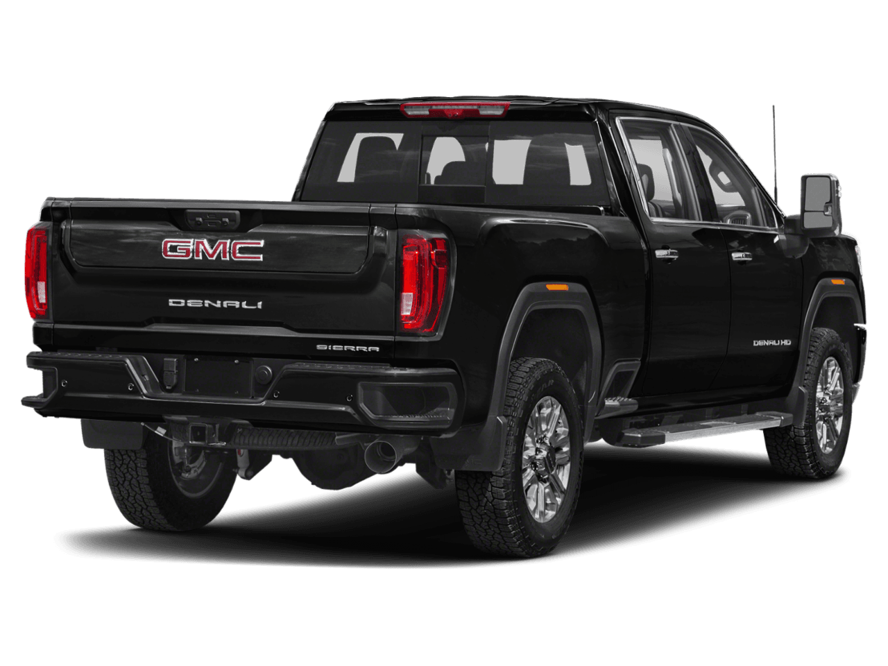 2023 GMC Sierra 3500HD Denali - Rear 3/4, facing to the right