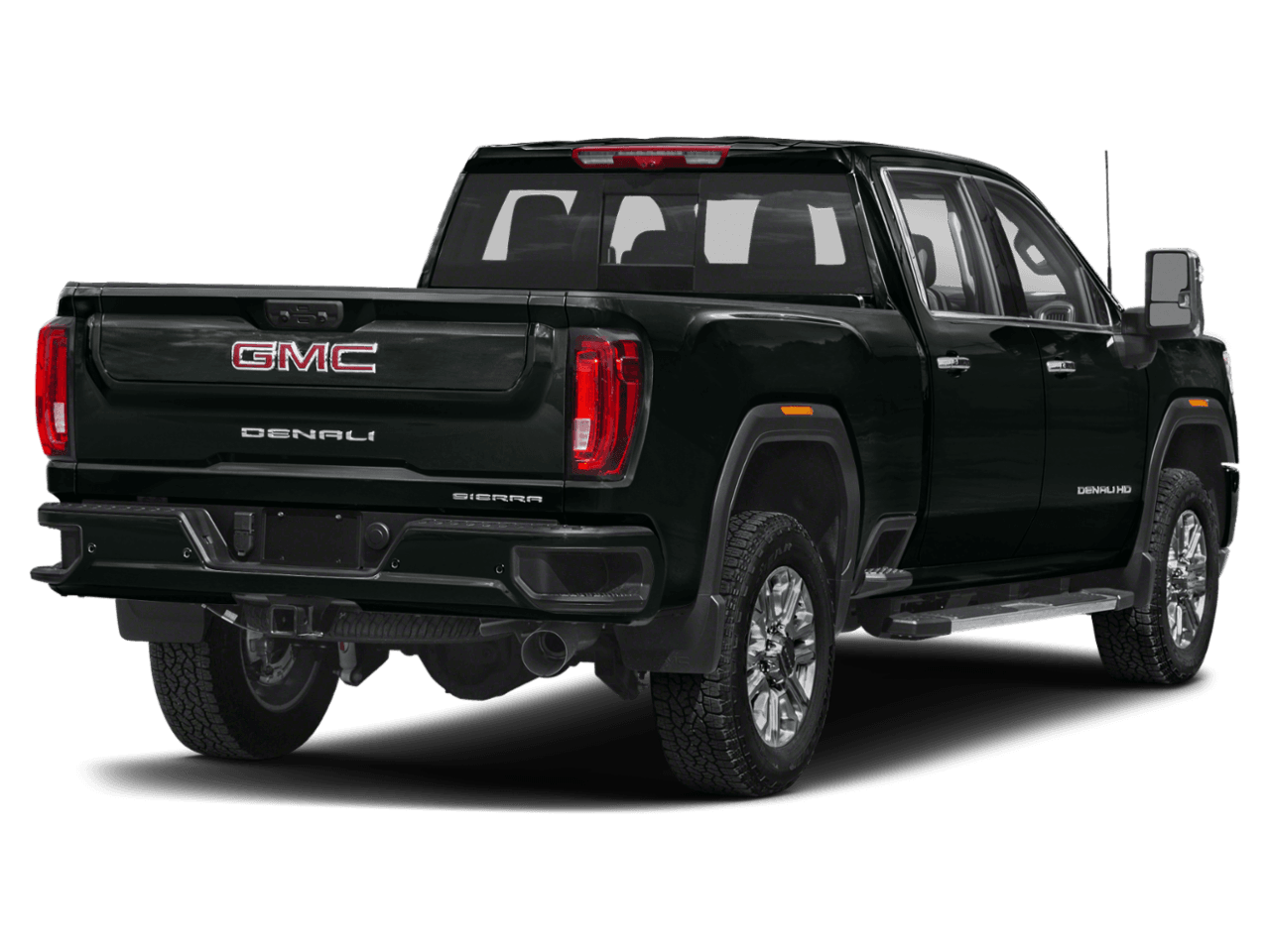 2023 GMC Sierra 3500HD Denali - Rear 3/4, facing to the right