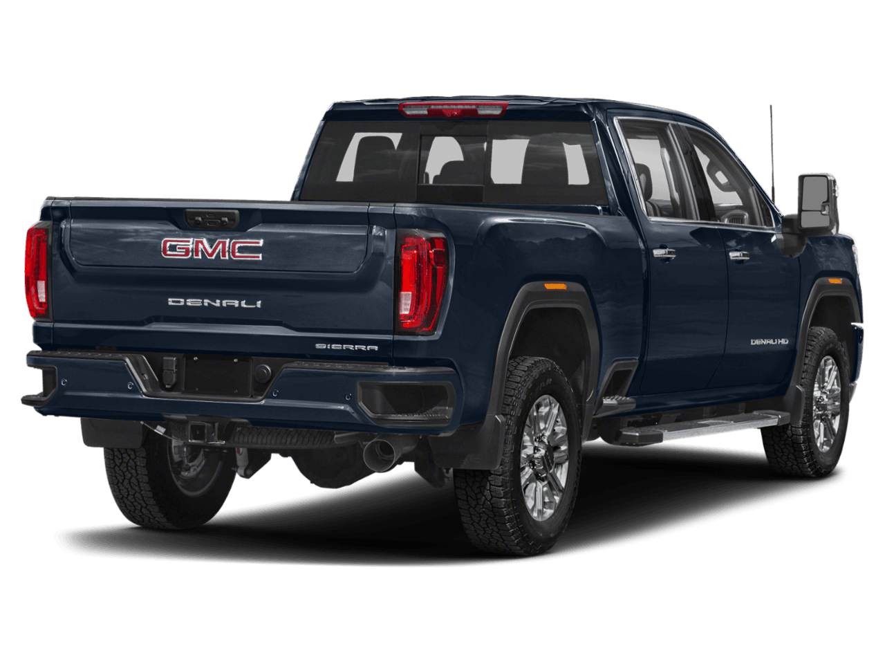 2023 GMC Sierra 3500HD Denali - Rear 3/4, facing to the right