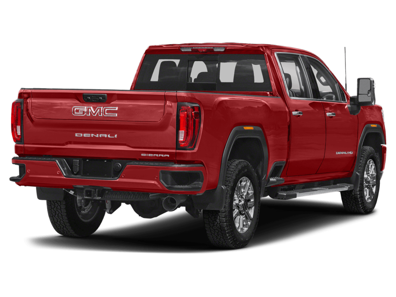 2023 GMC Sierra 3500HD Denali - Rear 3/4, facing to the right