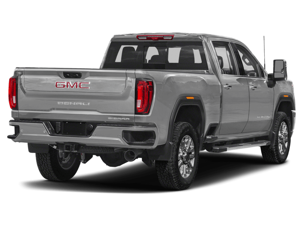 2023 GMC Sierra 3500HD Denali - Rear 3/4, facing to the right