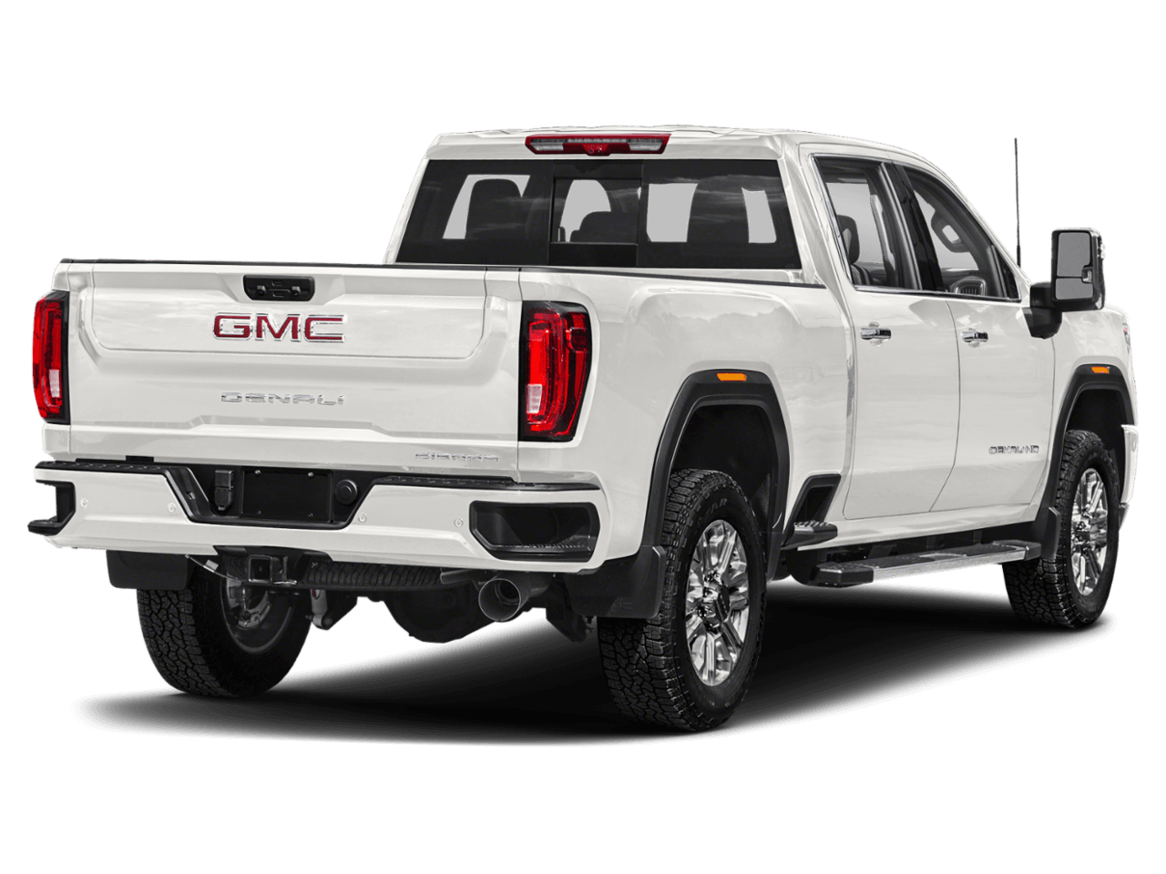 2023 GMC Sierra 3500HD Denali - Rear 3/4, facing to the right