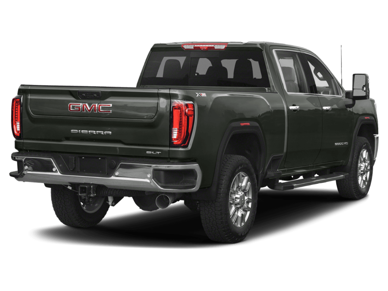2023 GMC Sierra 3500HD SLE - Rear 3/4, facing to the right