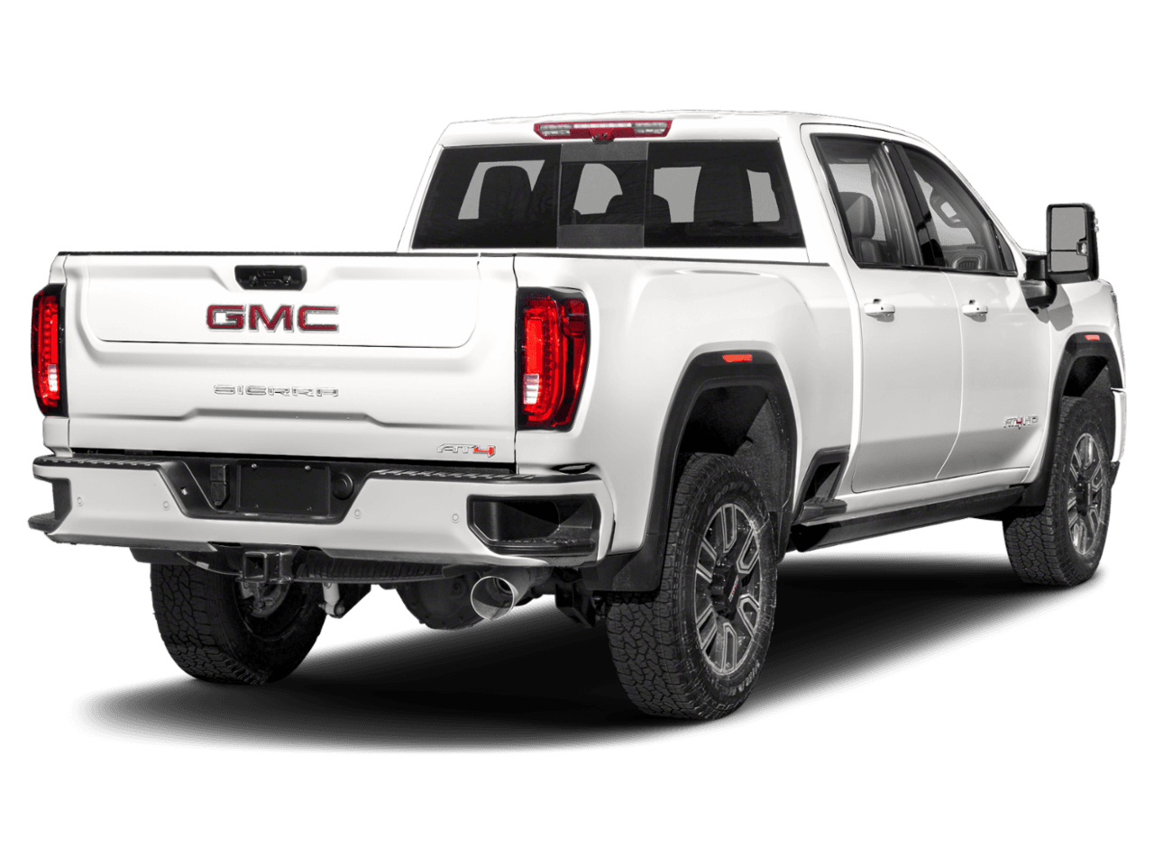 2023 GMC Sierra 3500HD AT4 - Rear 3/4, facing to the right