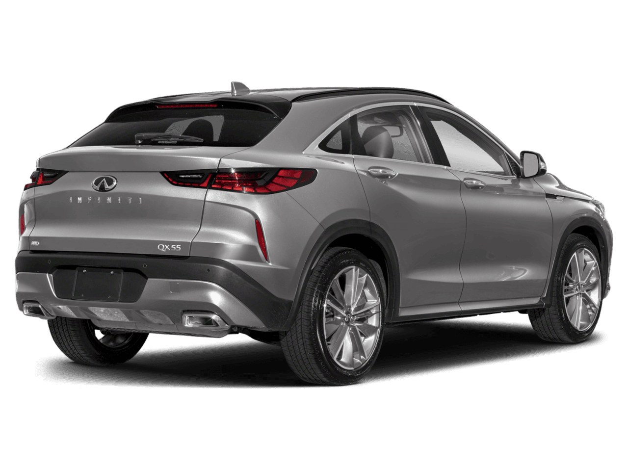2023 INFINITI QX55 LUXE - Rear 3/4, facing to the right