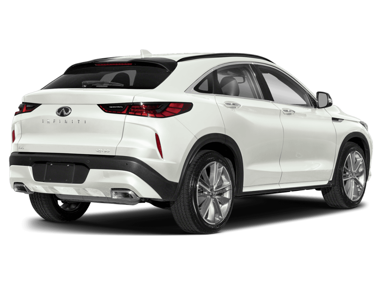 2023 INFINITI QX55 LUXE - Rear 3/4, facing to the right