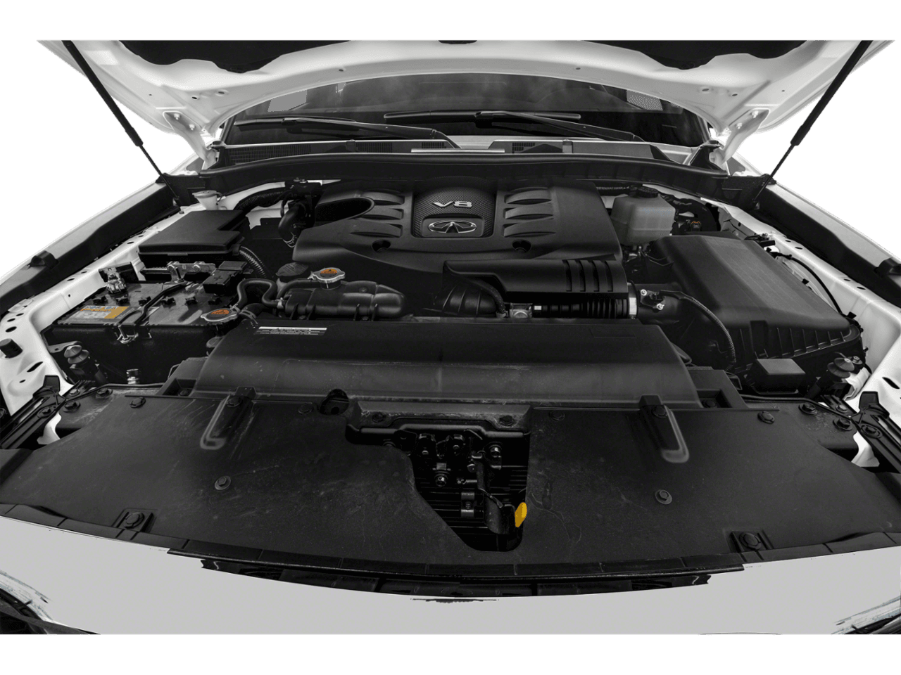 2023 INFINITI QX80 LUXE - Interior Engine Shot Feature