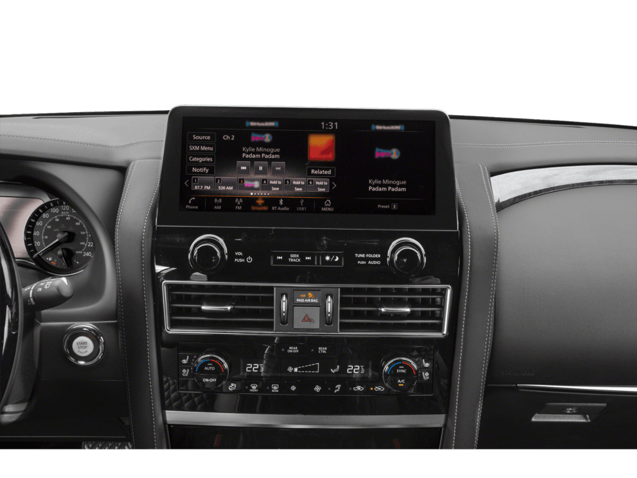 2023 INFINITI QX80 LUXE - Interior Stereo System