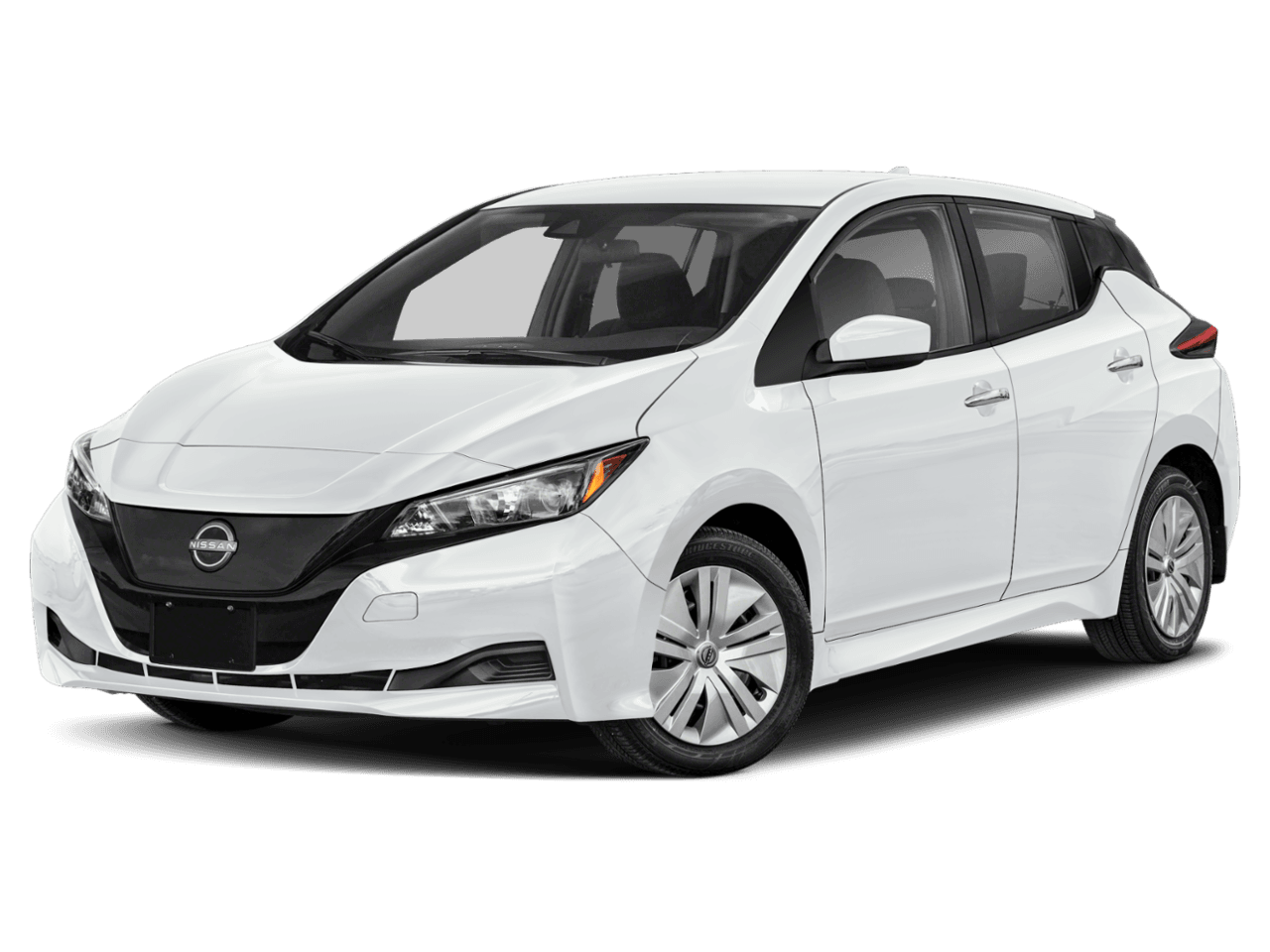 2023 Nissan LEAF S - Front 3/4, facing to the left