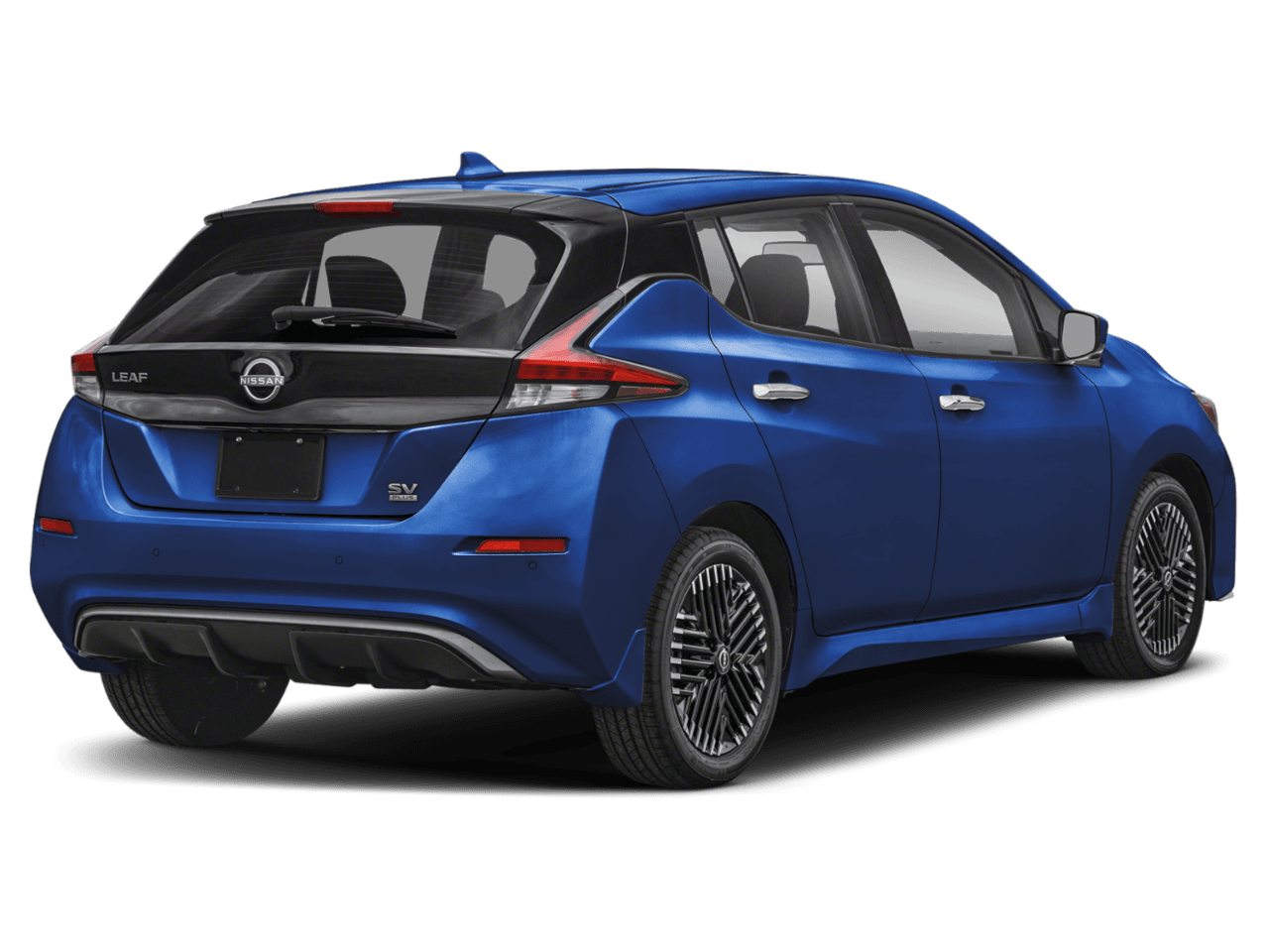 2023 Nissan LEAF SV - Rear 3/4, facing to the right