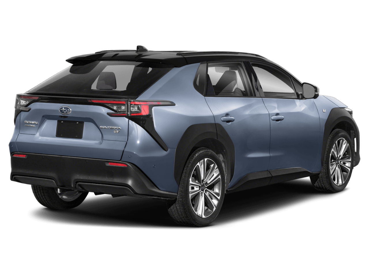 2023 Subaru Solterra Touring - Rear 3/4, facing to the right
