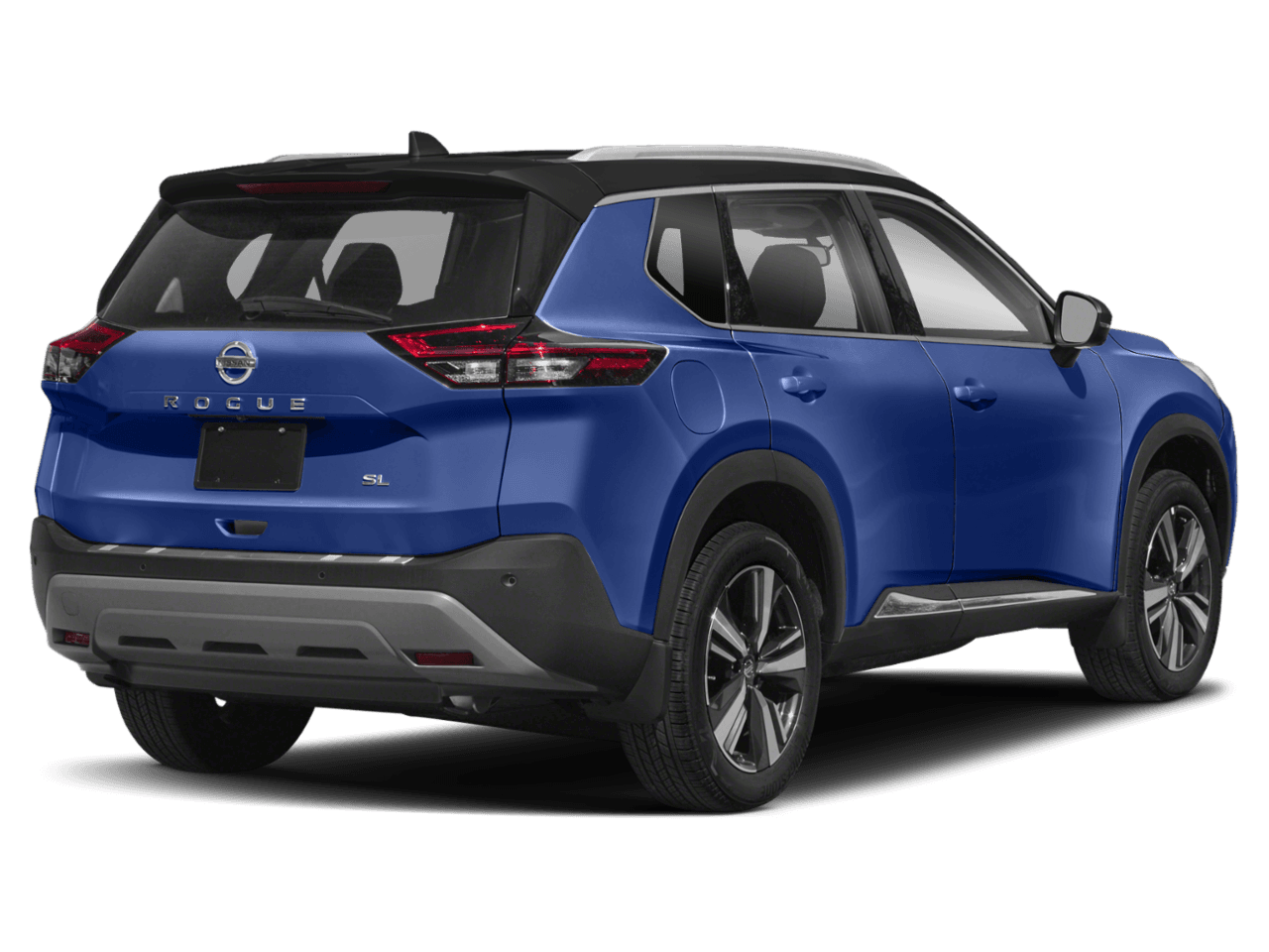 2023 Nissan Rogue FWD - Rear 3/4, facing to the right