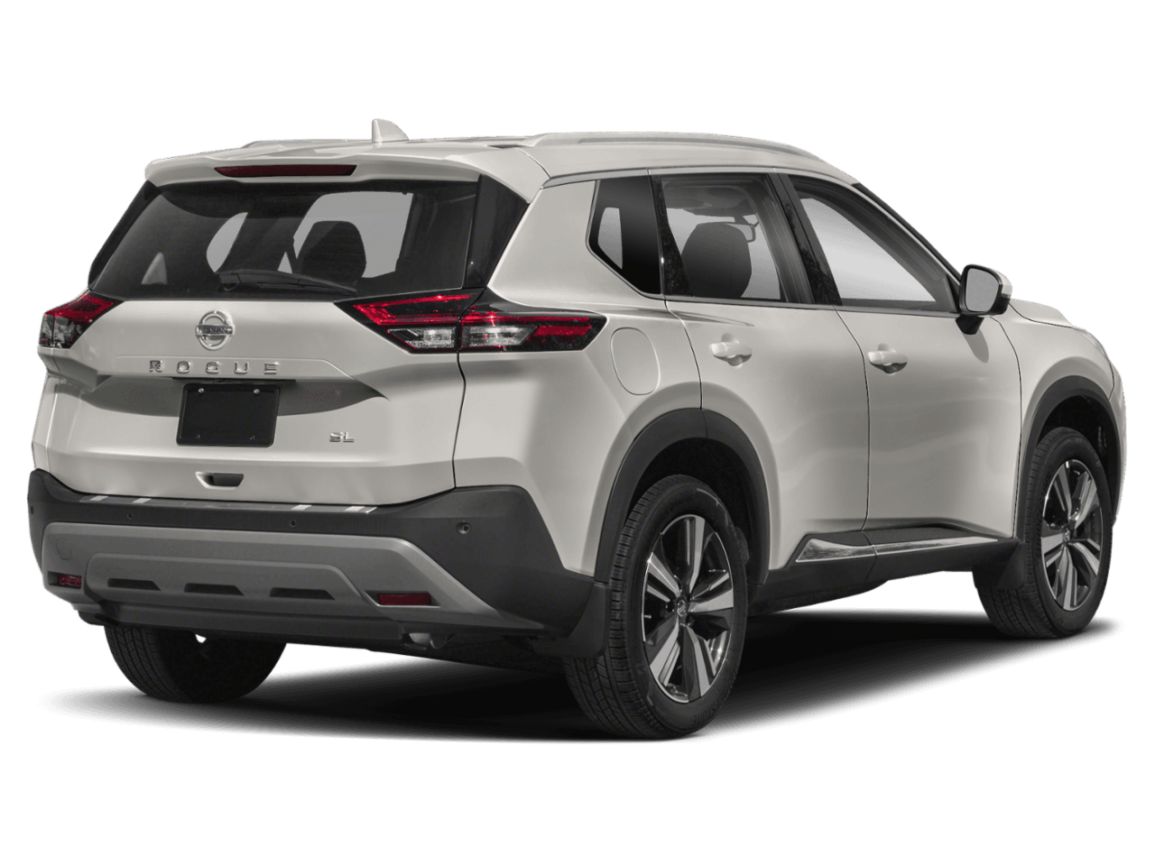2023 Nissan Rogue FWD - Rear 3/4, facing to the right