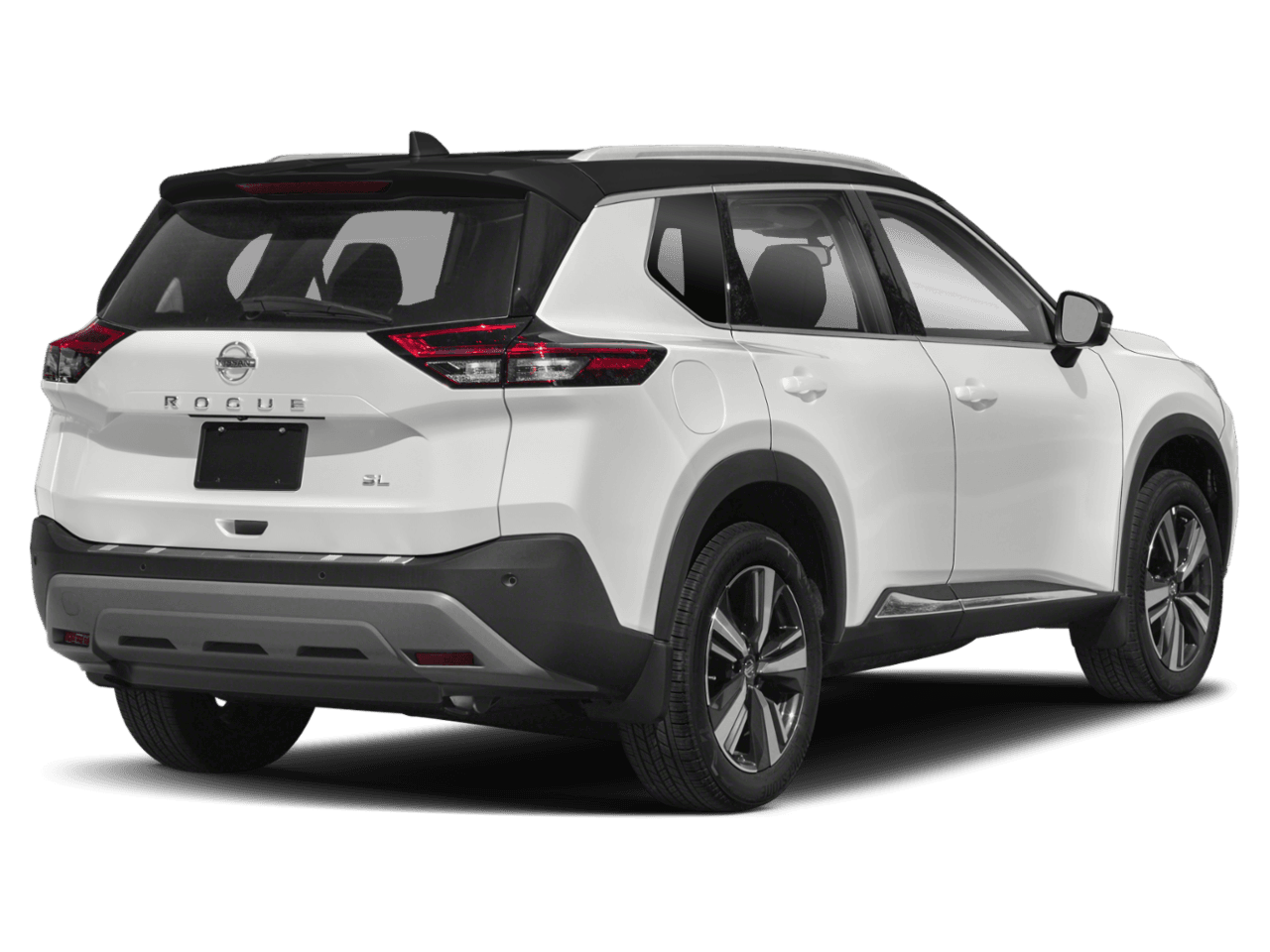 2023 Nissan Rogue FWD - Rear 3/4, facing to the right