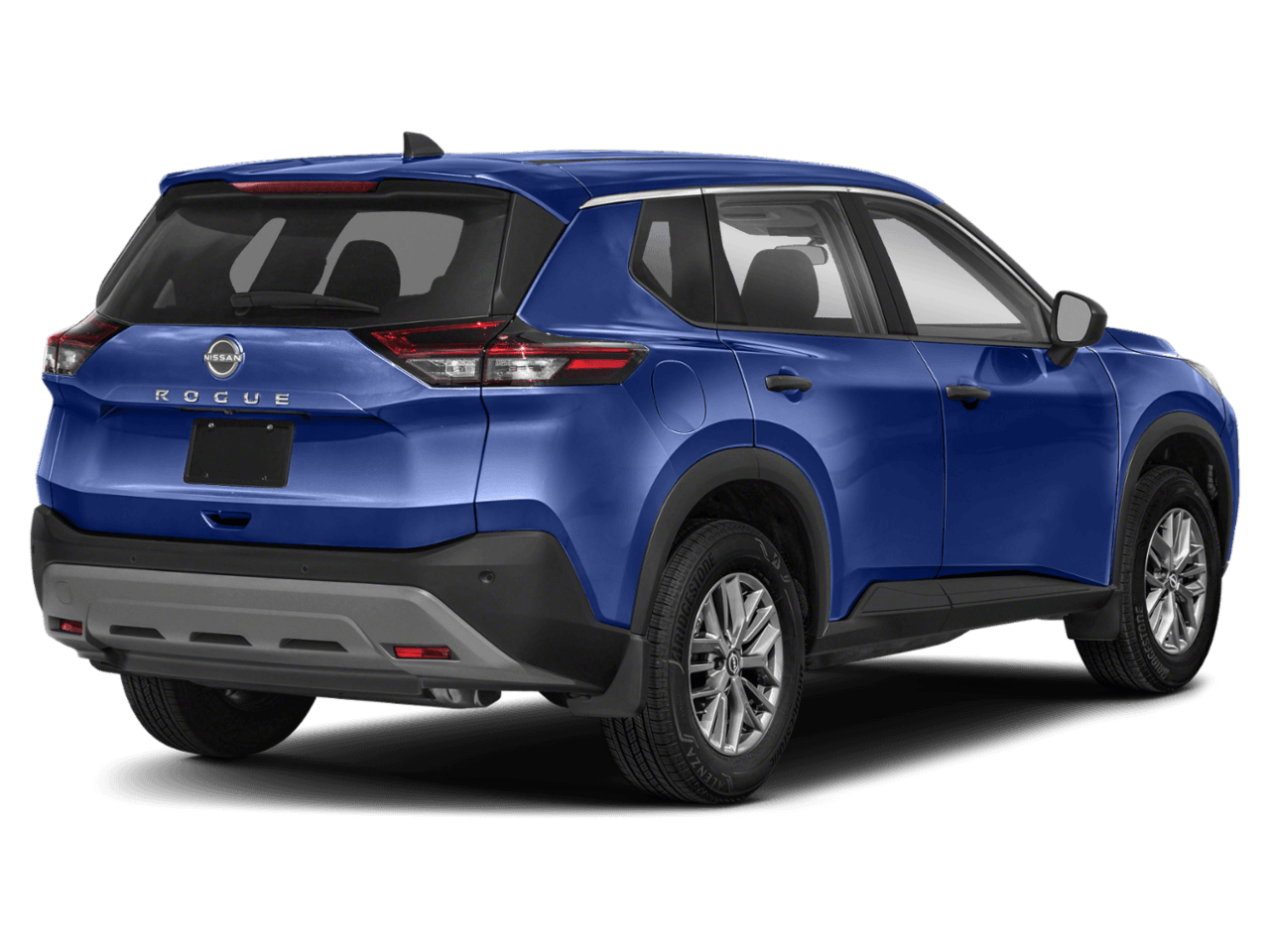 2023 Nissan Rogue AWD - Rear 3/4, facing to the right