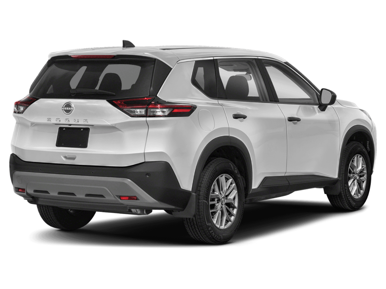 2023 Nissan Rogue AWD - Rear 3/4, facing to the right