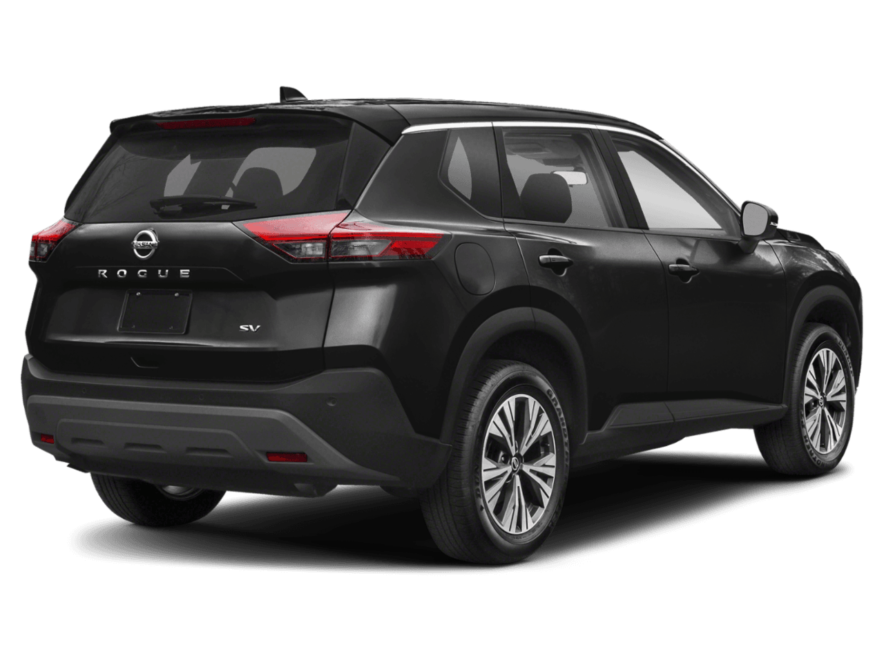 2023 Nissan Rogue AWD - Rear 3/4, facing to the right