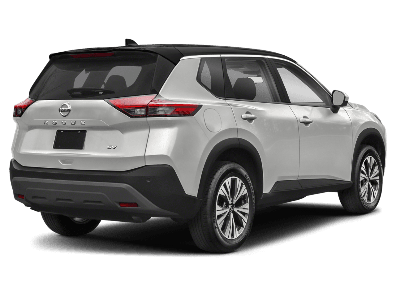 2023 Nissan Rogue AWD - Rear 3/4, facing to the right