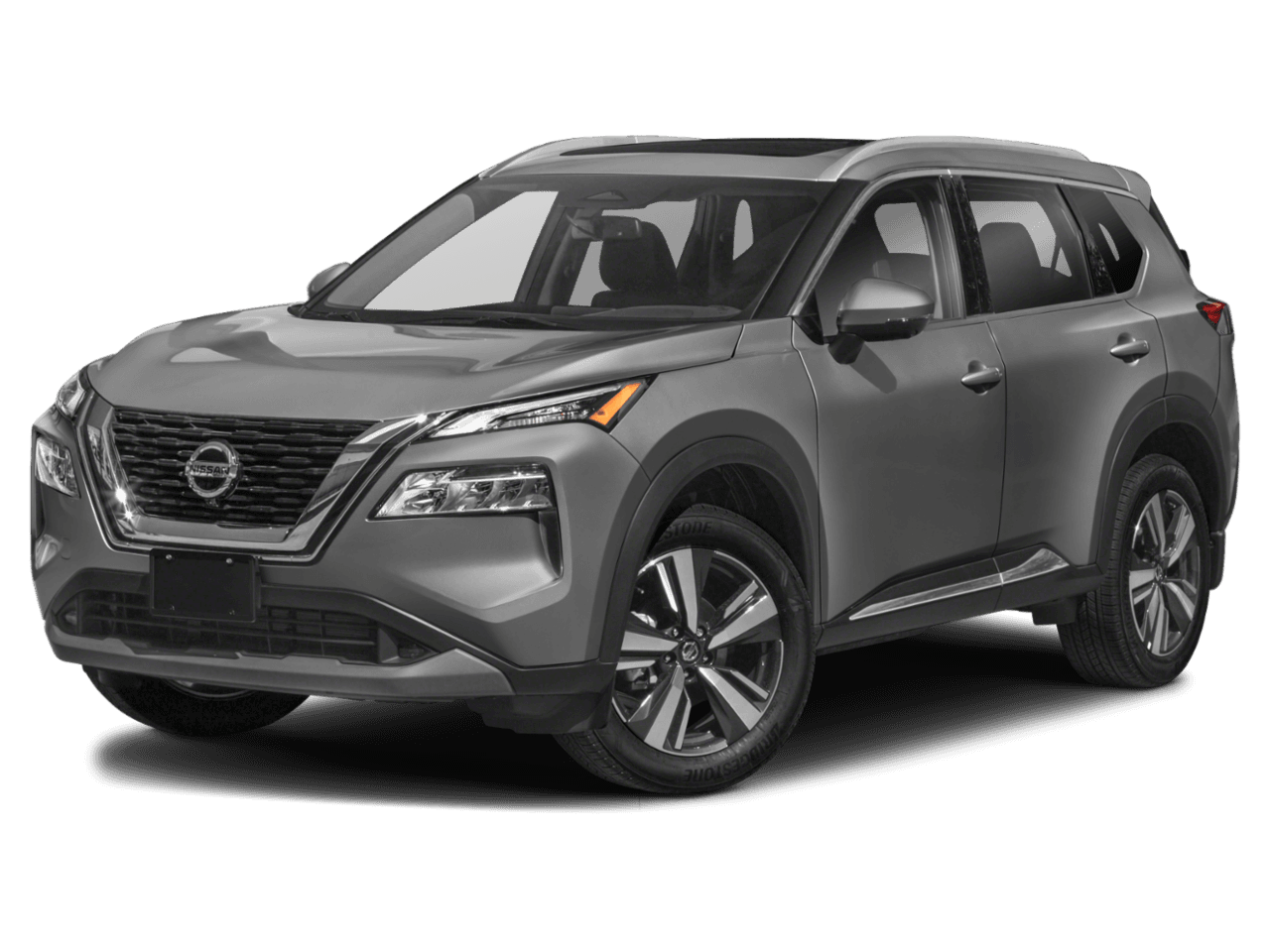 2023 Nissan Rogue SL - Front 3/4, facing to the left