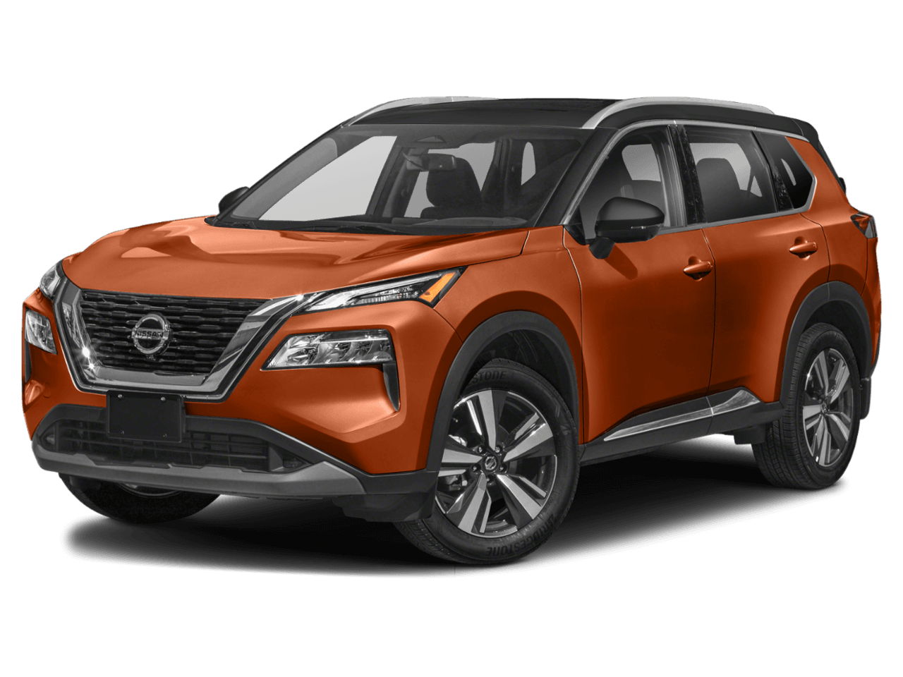 2023 Nissan Rogue AWD - Front 3/4, facing to the left