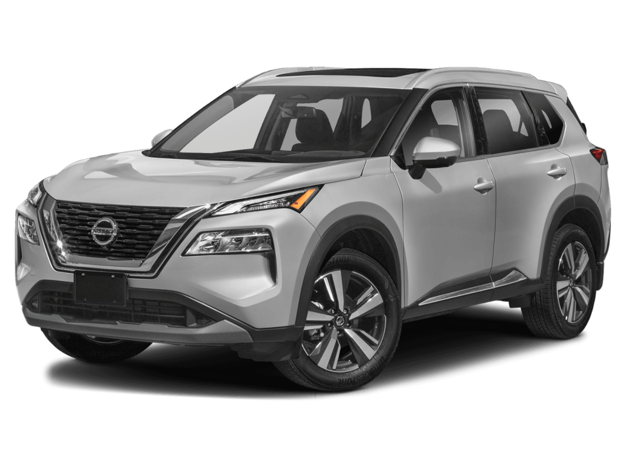2023 Nissan Rogue AWD - Front 3/4, facing to the left