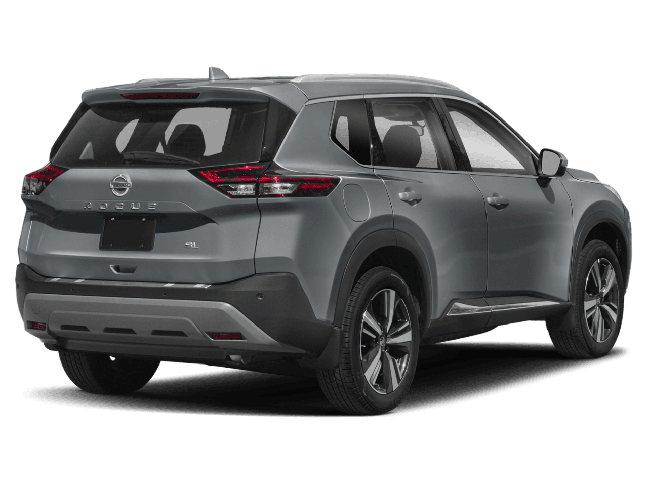 2023 Nissan Rogue AWD - Rear 3/4, facing to the right
