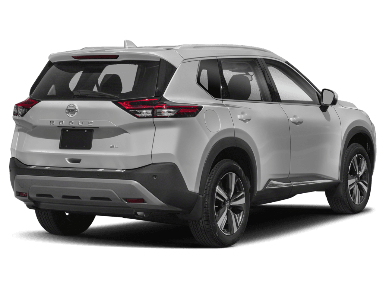 2023 Nissan Rogue AWD - Rear 3/4, facing to the right