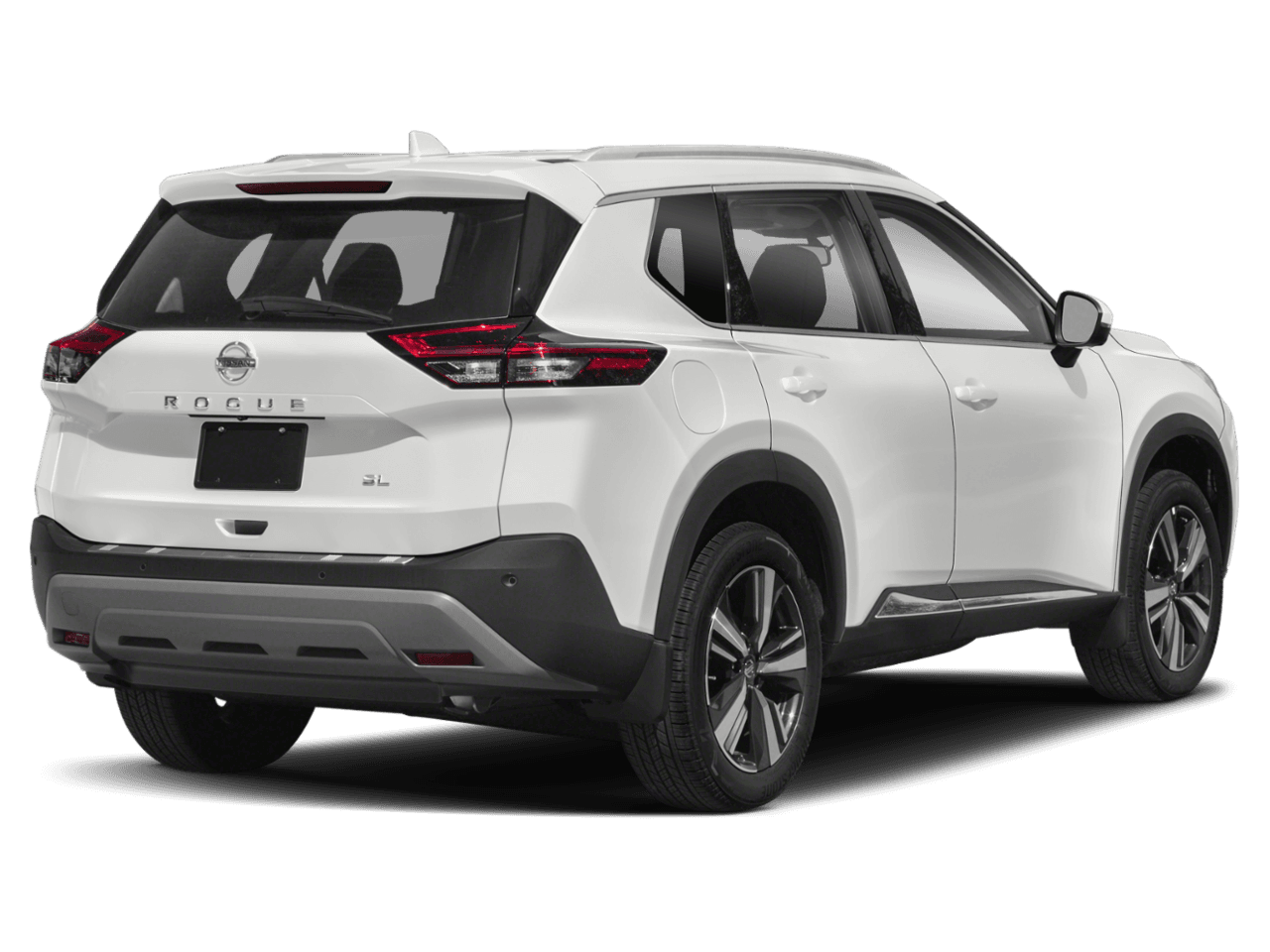 2023 Nissan Rogue AWD - Rear 3/4, facing to the right