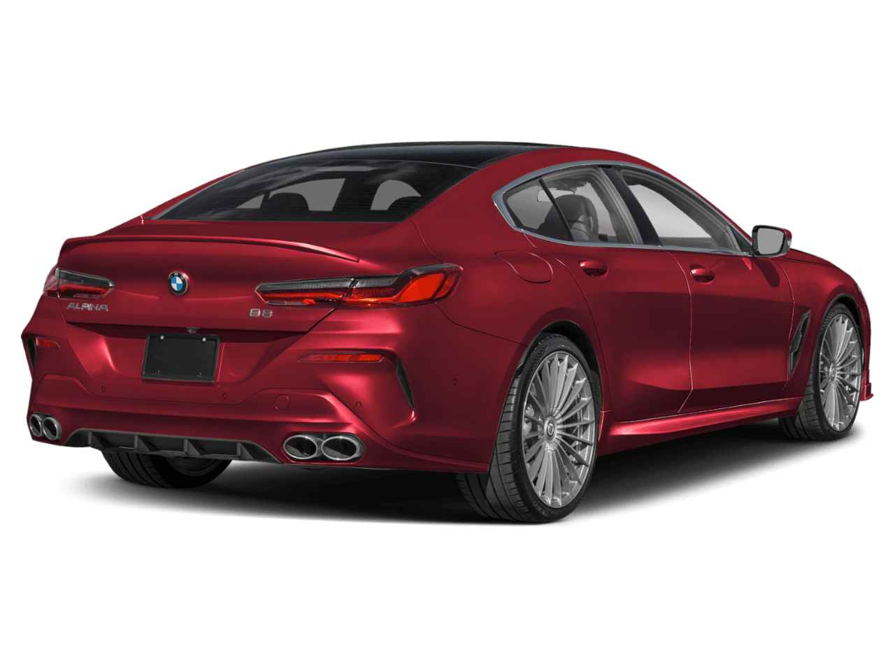 2023 BMW 8 Series ALPINA B8 xDrive - Rear 3/4, facing to the right