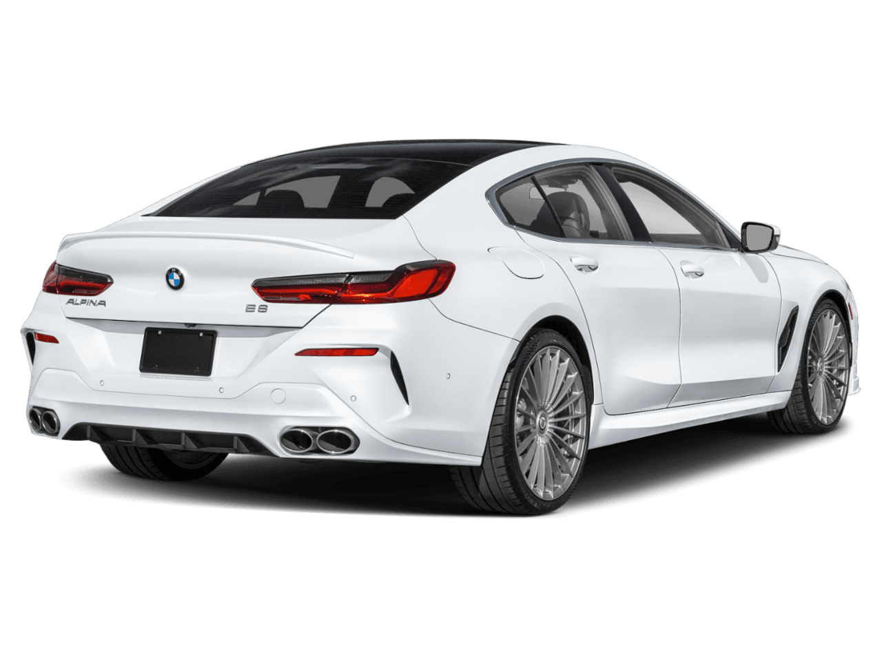 2023 BMW 8 Series ALPINA B8 xDrive - Rear 3/4, facing to the right