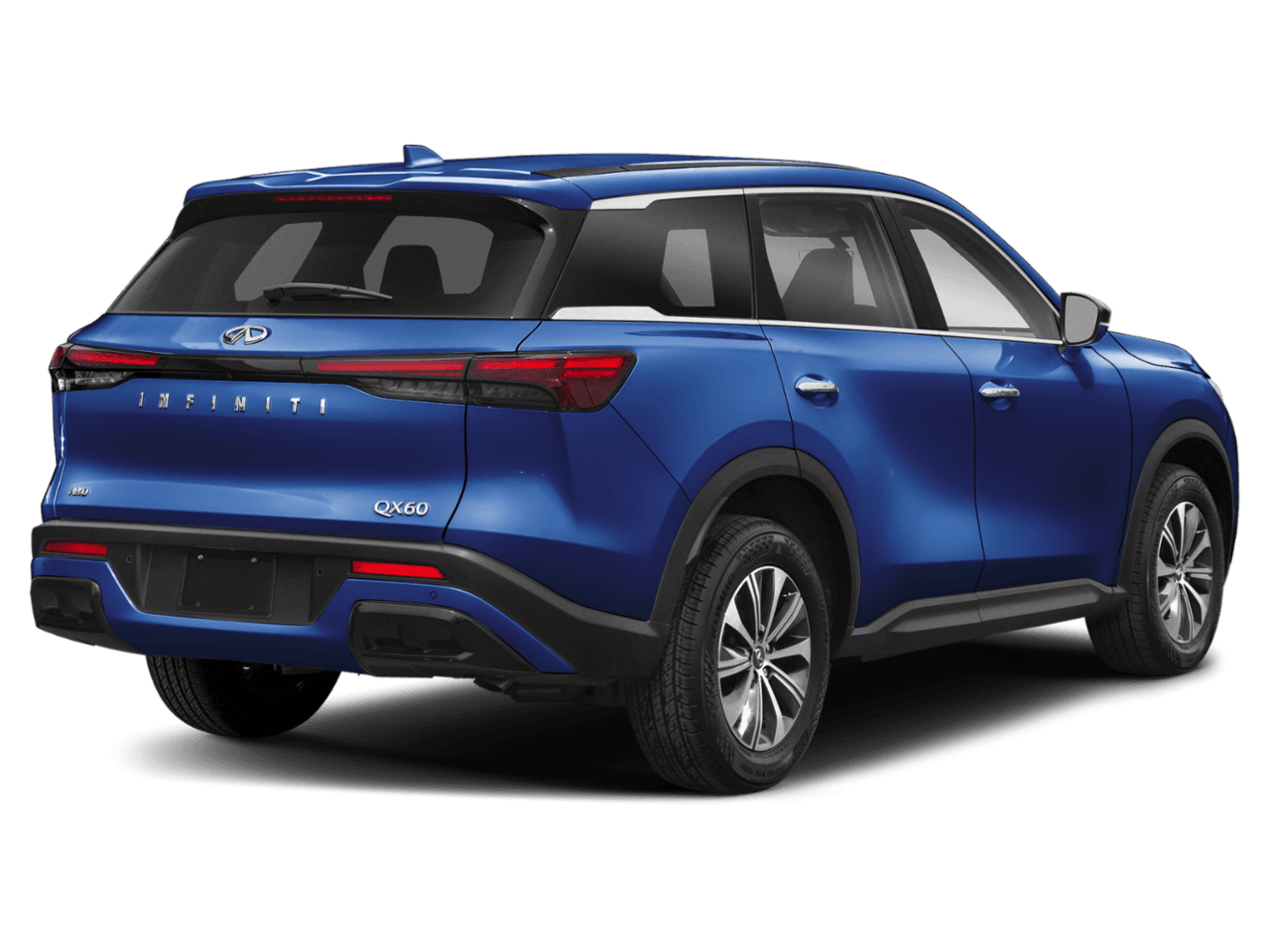 2023 INFINITI QX60 PURE - Rear 3/4, facing to the right