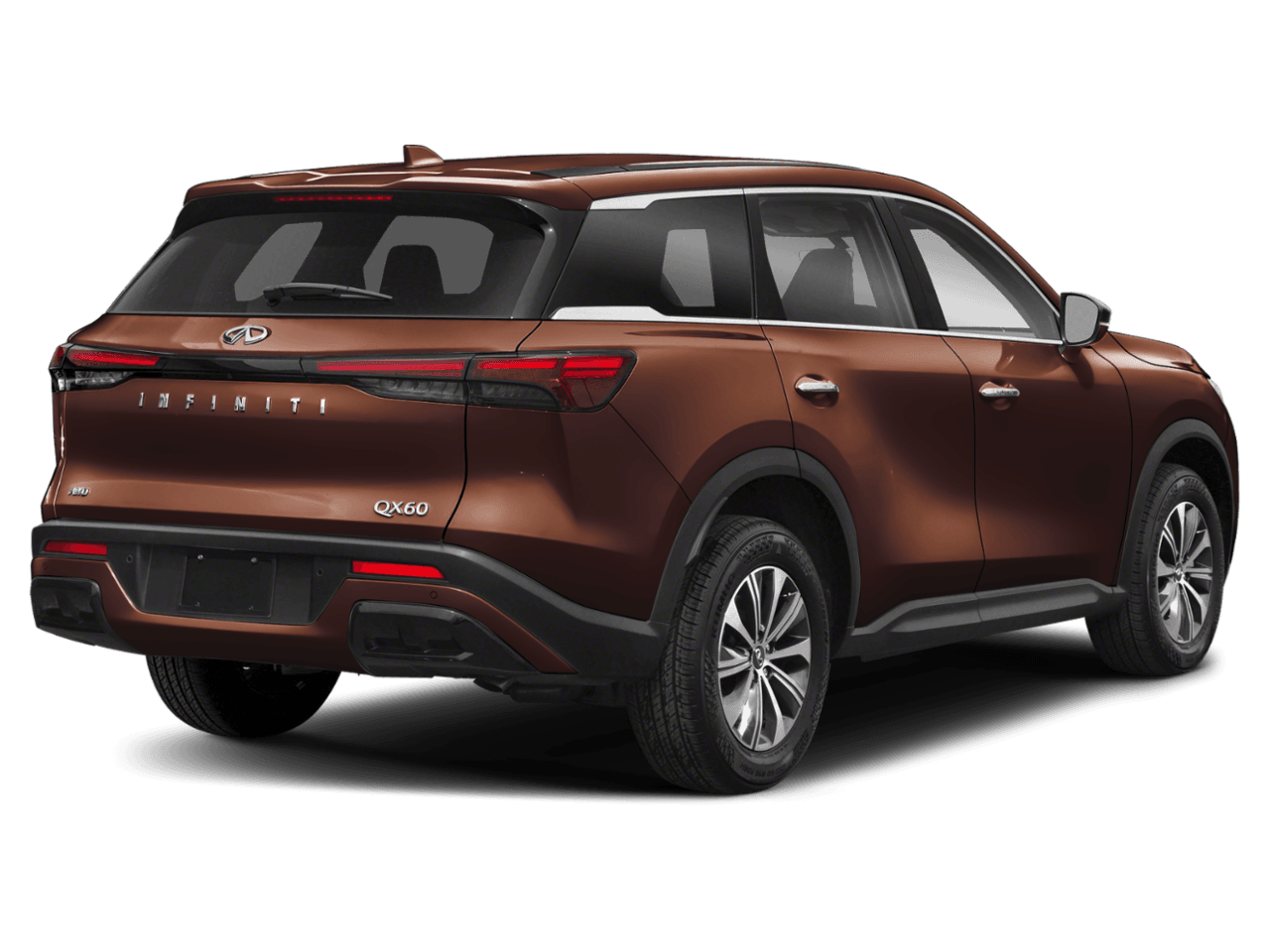 2023 INFINITI QX60 PURE - Rear 3/4, facing to the right