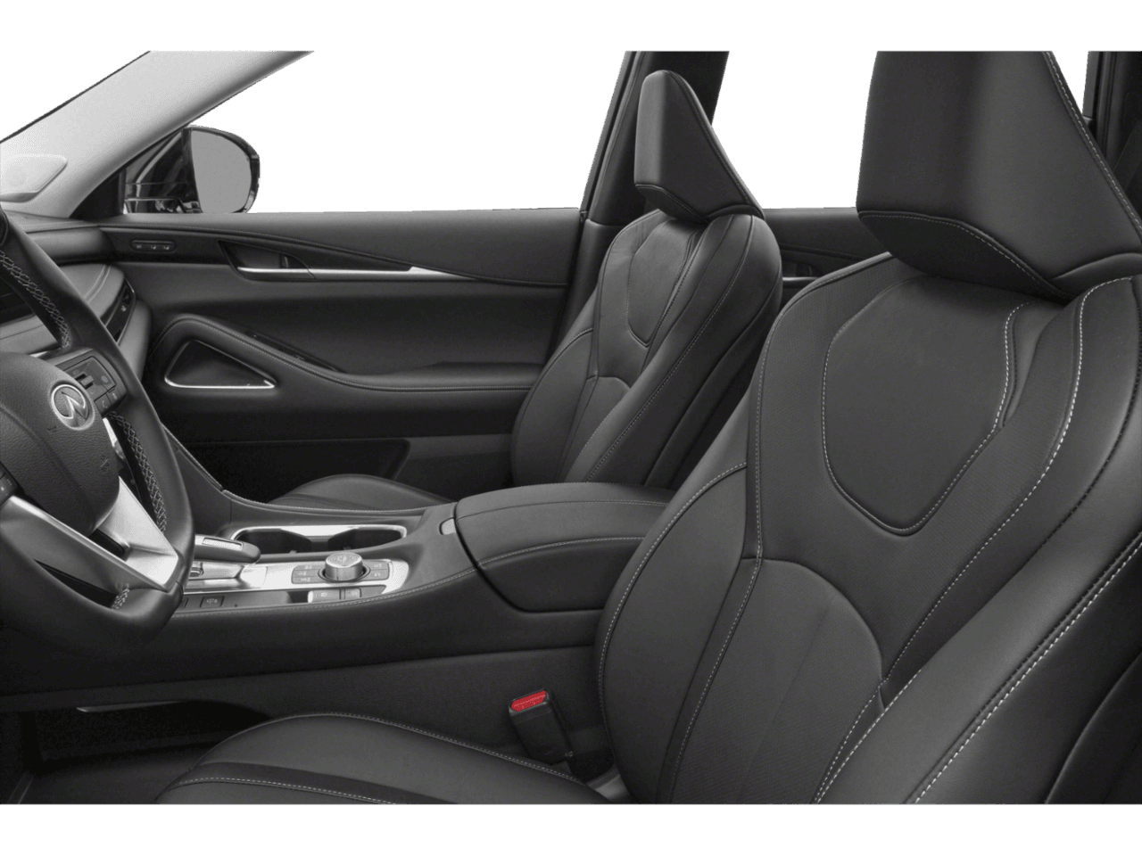 2023 INFINITI QX60 SENSORY - Interior Driver's Side with Door Open, Front Seat Feature