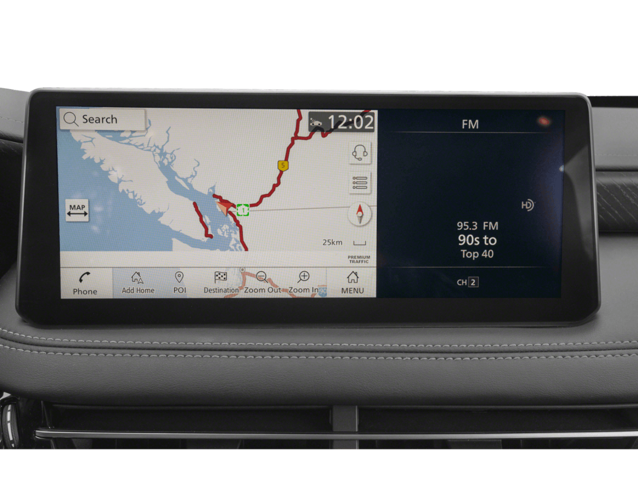 2023 INFINITI QX60 SENSORY - Interior Navigation System