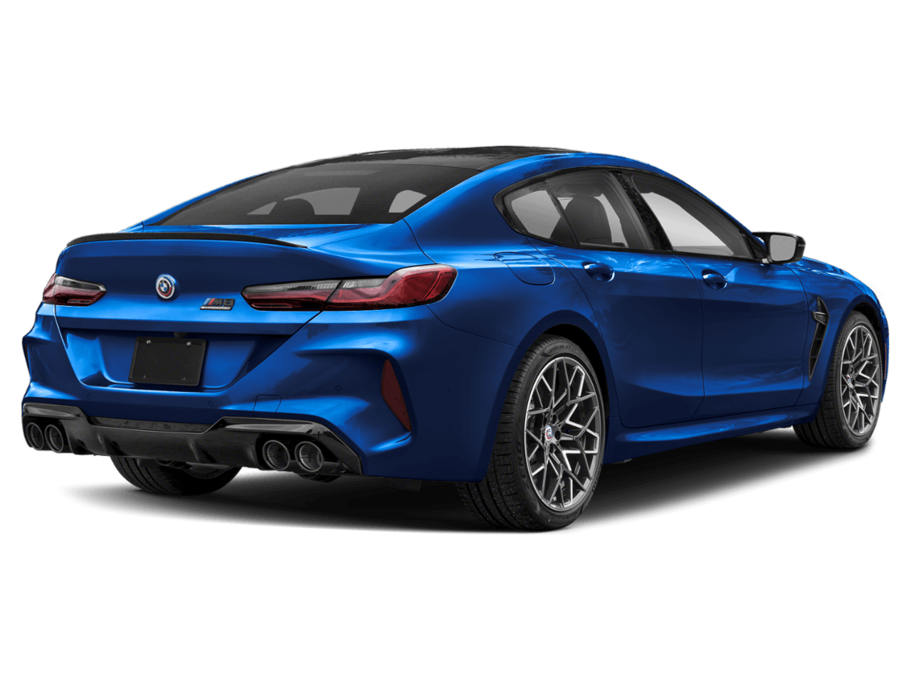 2023 BMW M8 Competition - Rear 3/4, facing to the right