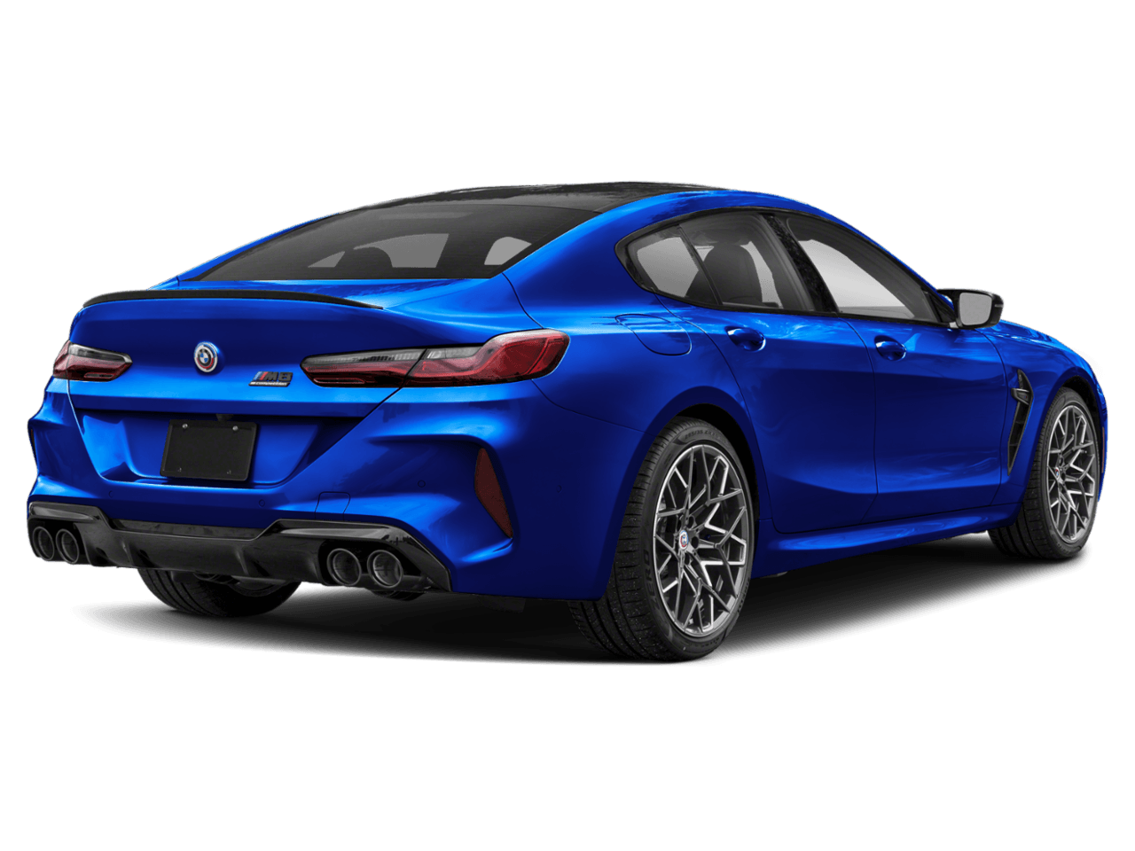 2023 BMW M8 Competition - Rear 3/4, facing to the right