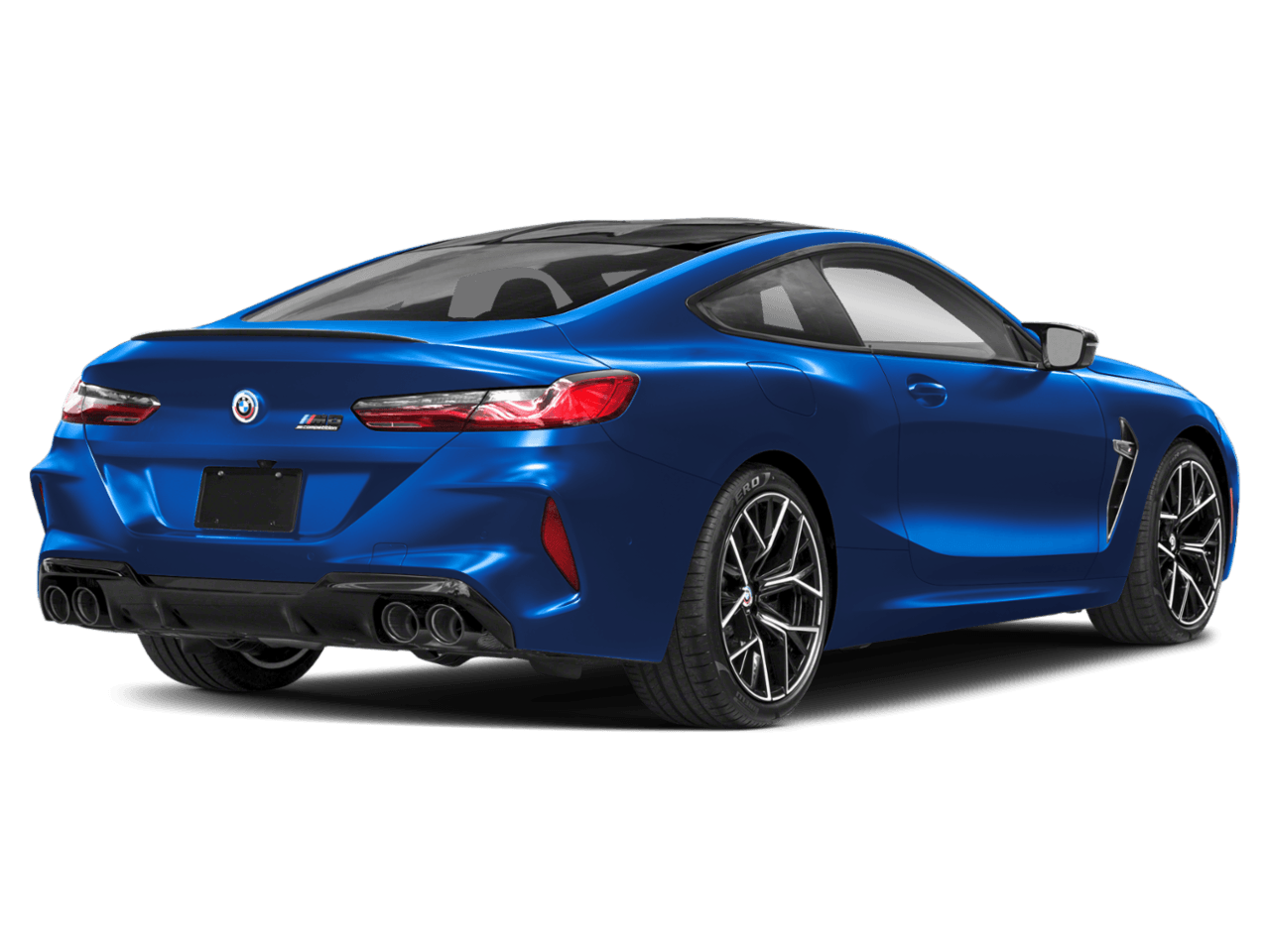 2023 BMW M8 Competition - Rear 3/4, facing to the right